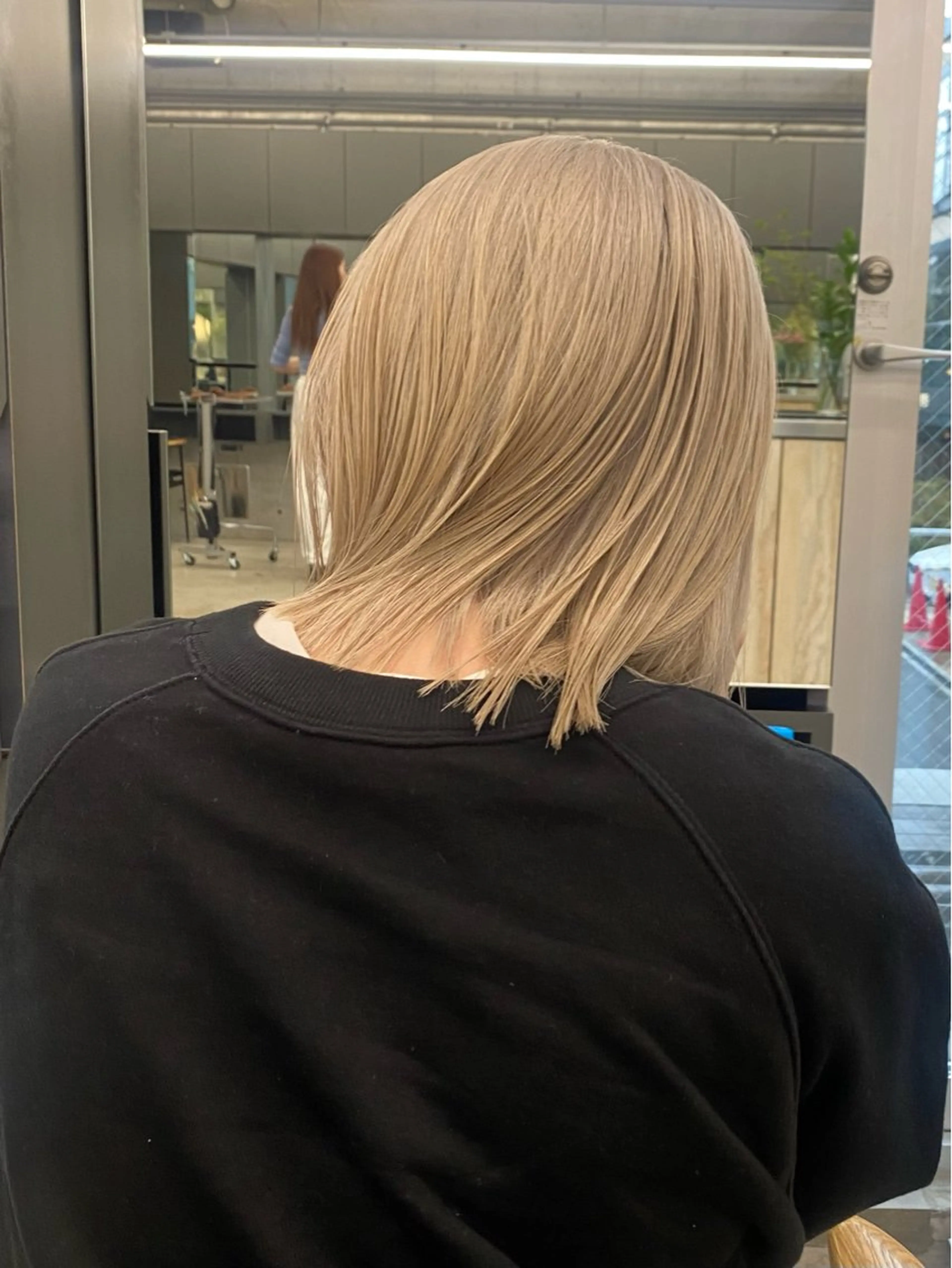 ミディアム カラー カット ヘアカラー 村田 りょうやのヘアスタイル