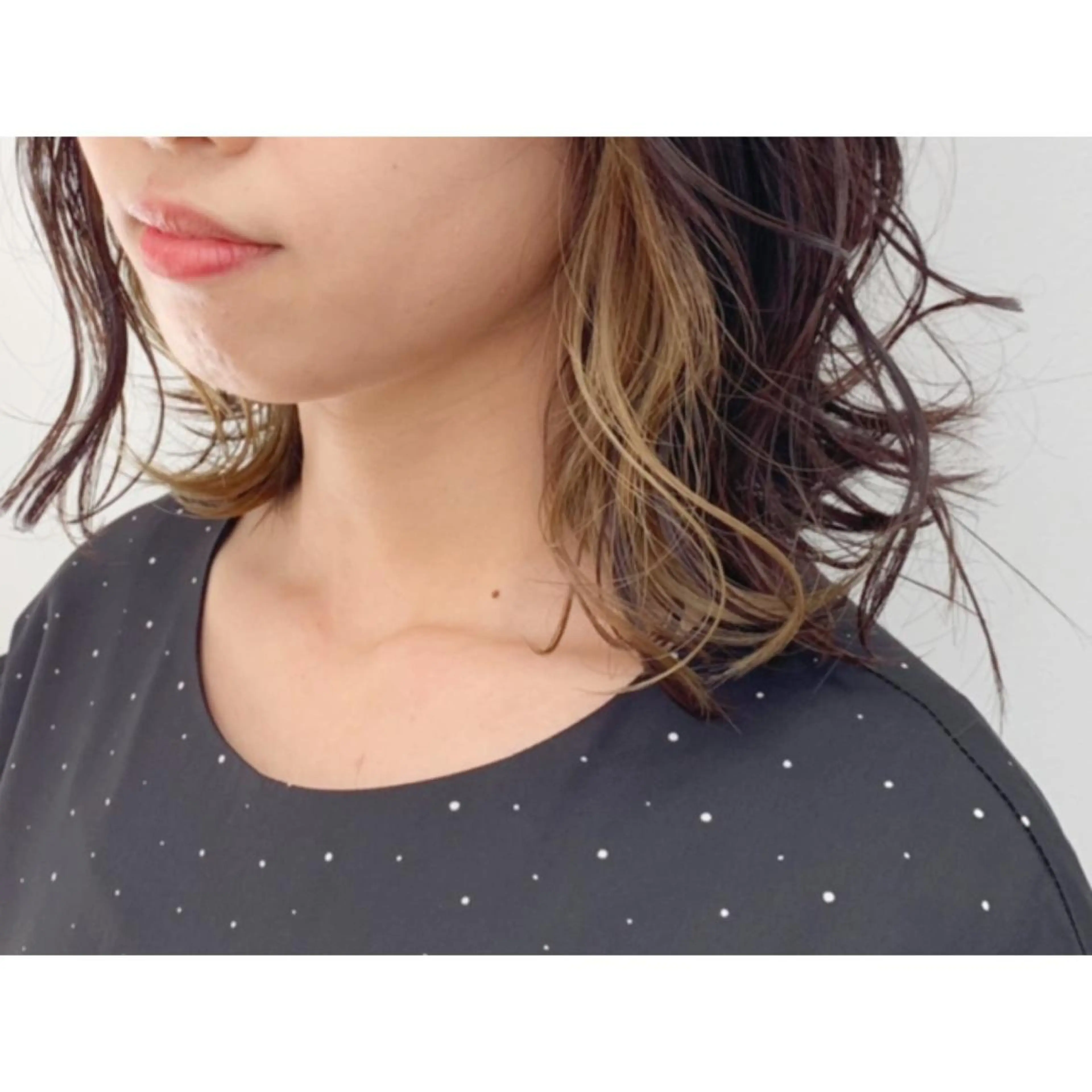 セミロング merci.所属・🌻あいり merci.🌻のヘアスタイル