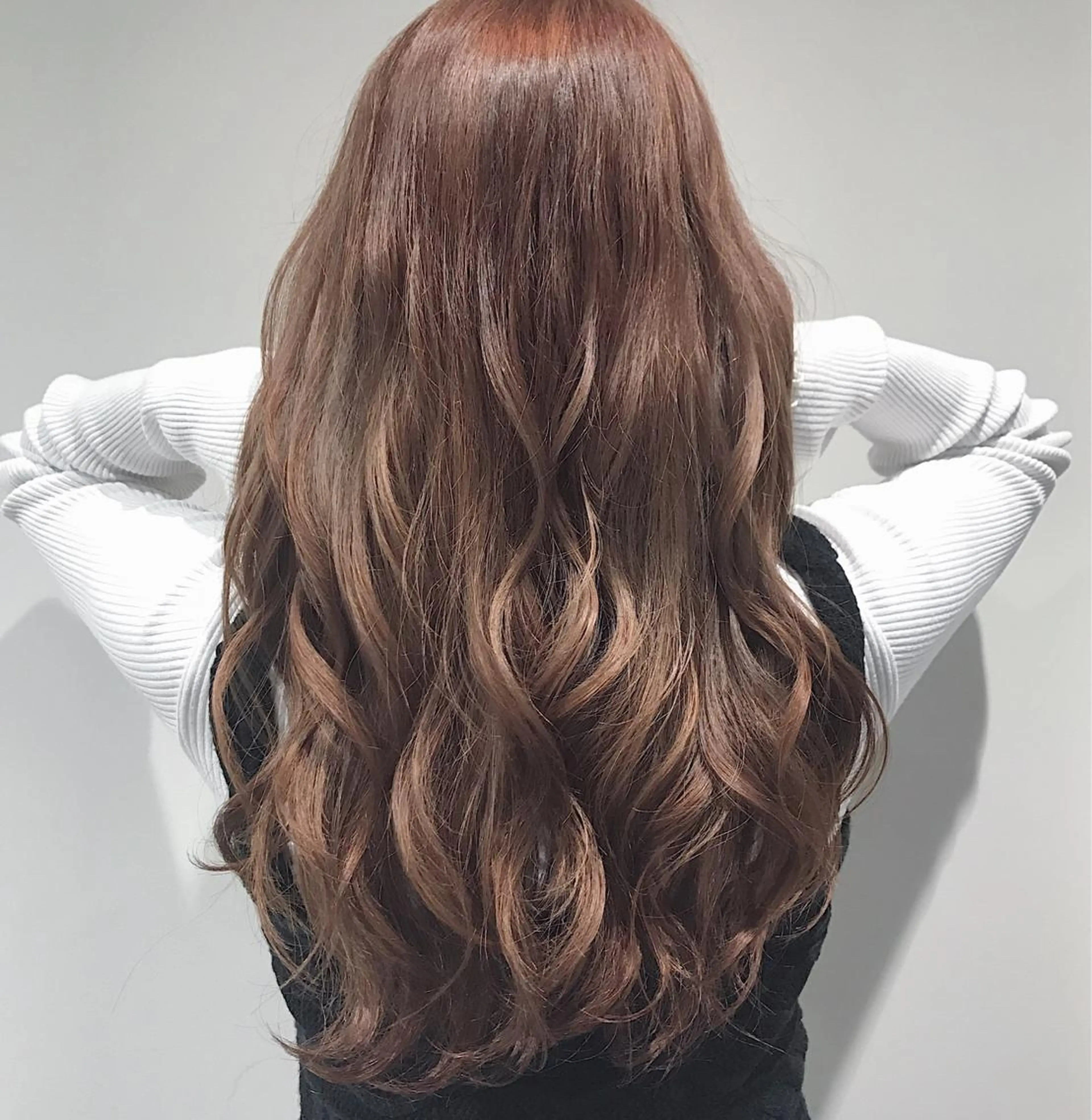 ロング カラー ヘアアレンジ Zina渋谷エリア マネージャShionのヘアスタイル