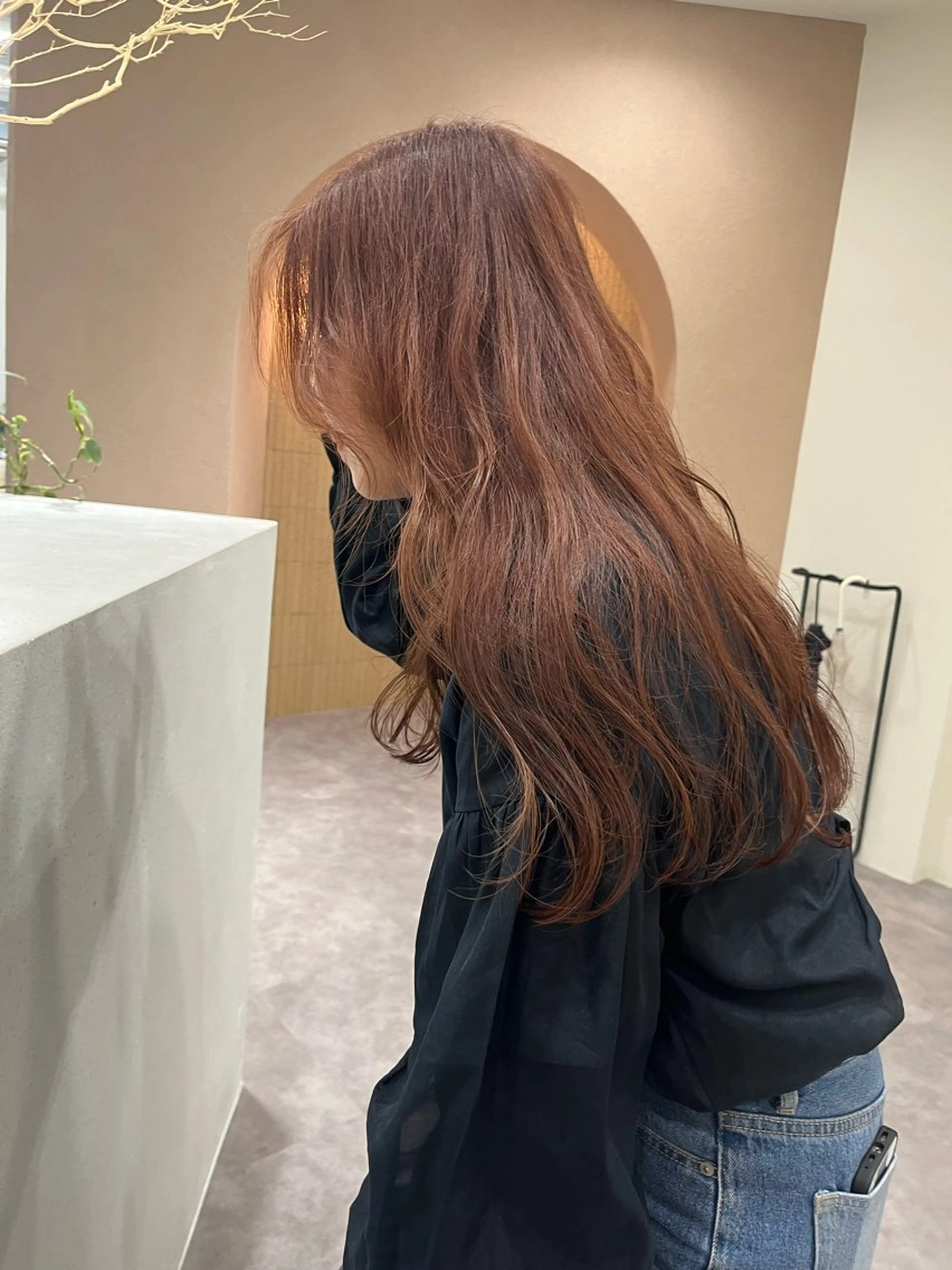 ロング カラー 似合わせカット🌼 沙奈のヘアスタイル