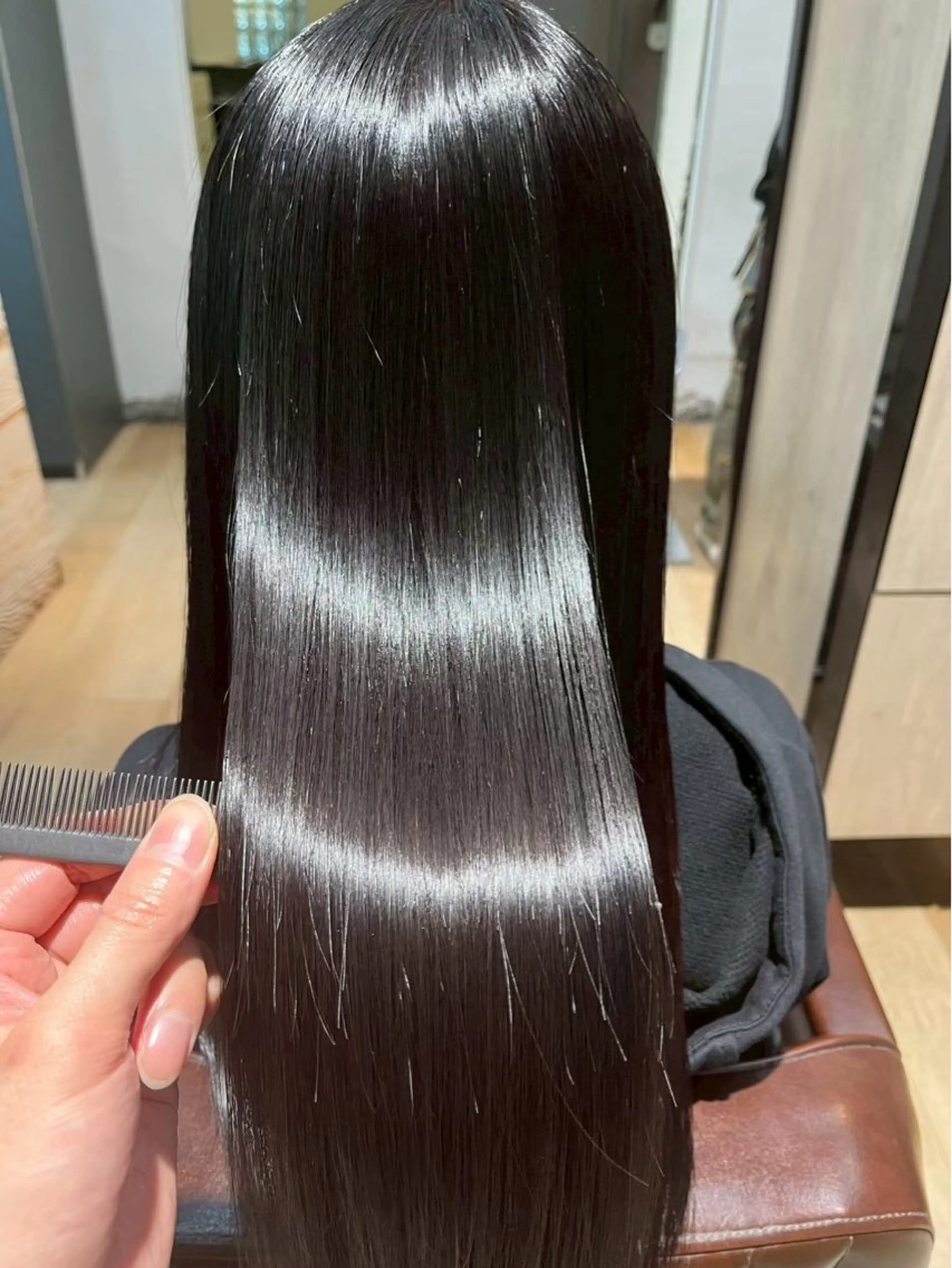 ロング 髪質改善専門サロンDRAN森ノ宮店所属・KUZUYA RIKAKOのヘアスタイル