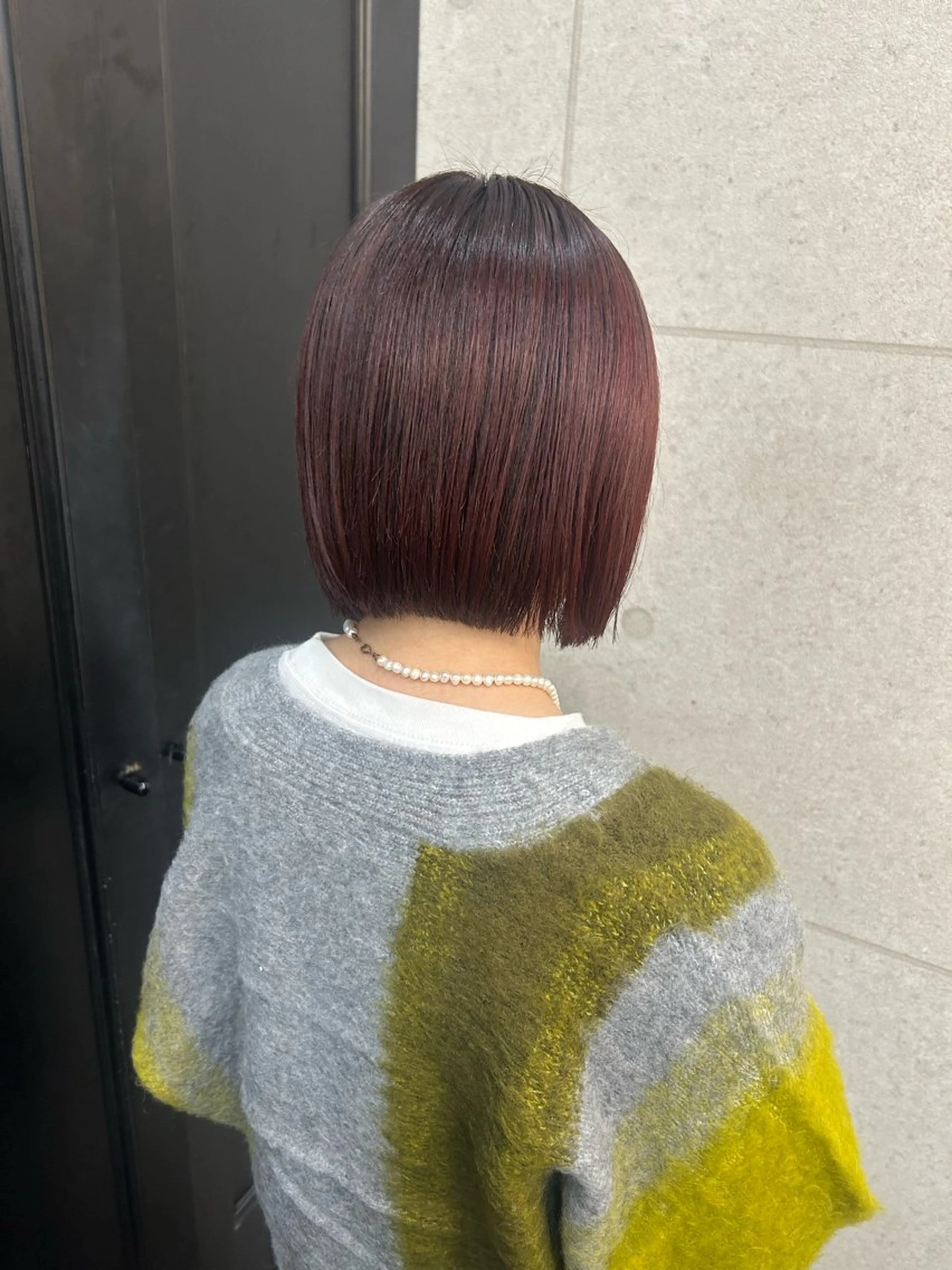 ショート カラー レイヤー ハイトーン 暖色⭐︎KANAKOのヘアスタイル