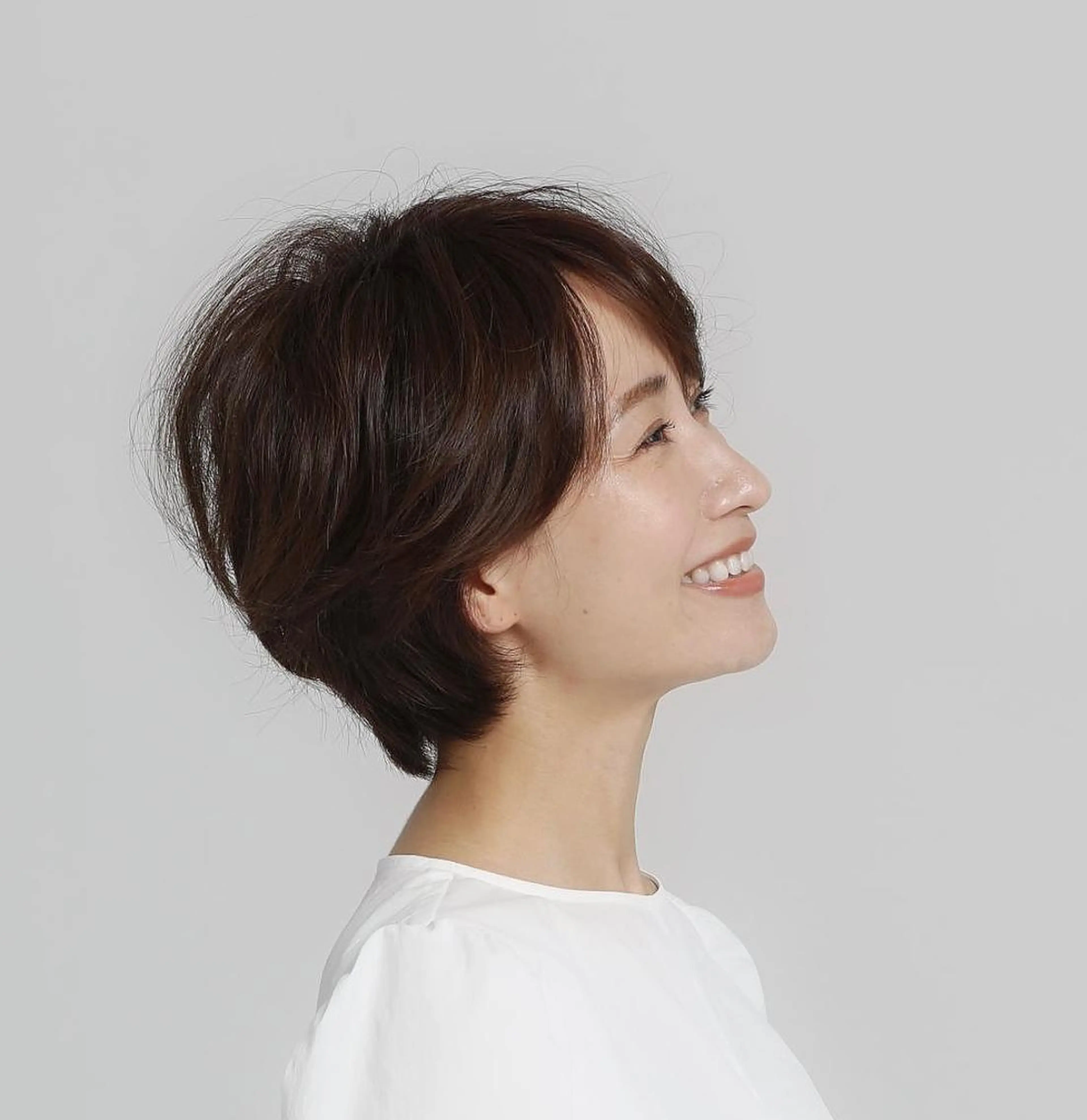 ショート ヘアアレンジ 髪質改善 小顔カット TERROIR LABORATORY所属・TERROIR YOSHIMIのマツエク・マツパデザイン