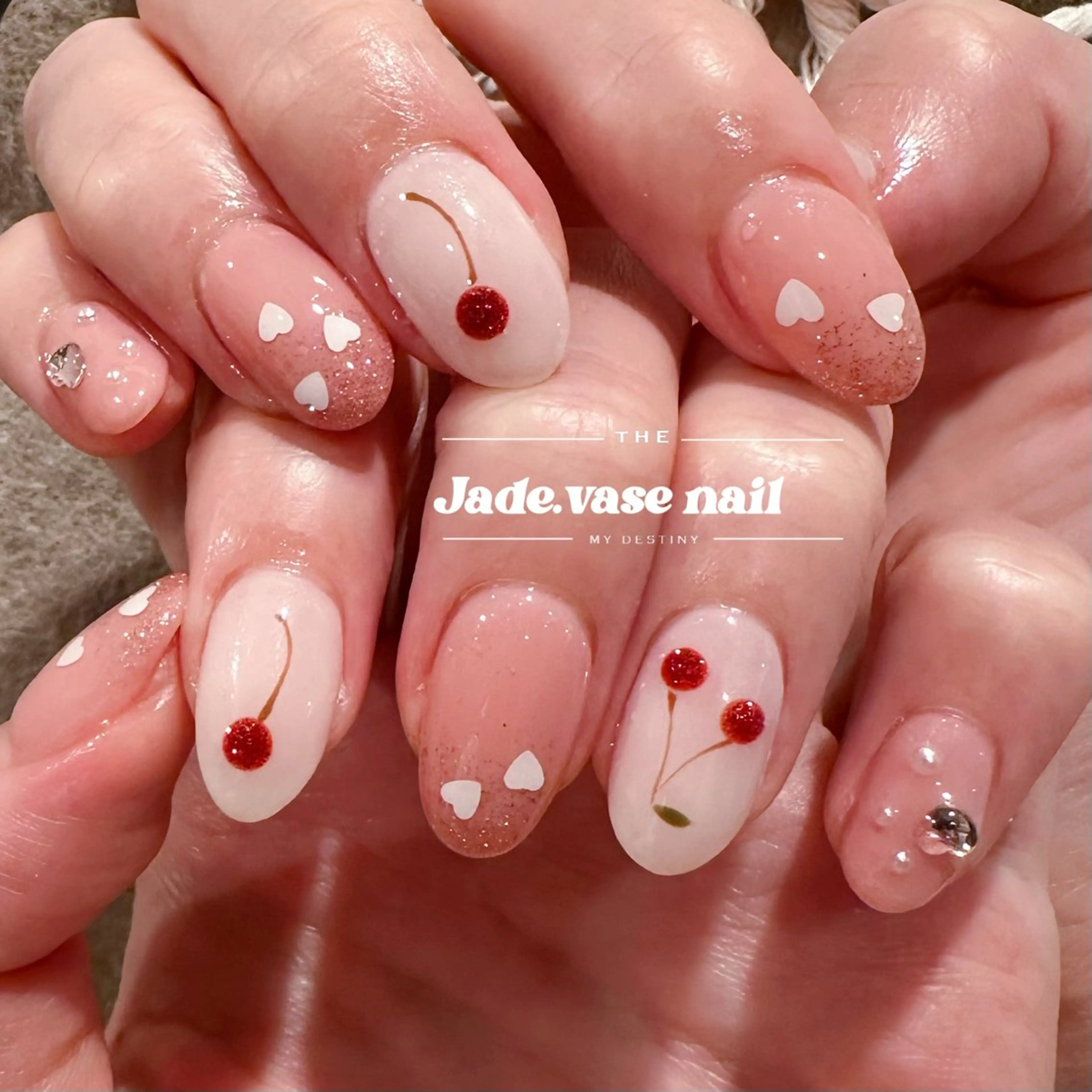 ネイル ハンドネイル ✰Jade.vase 银座のネイルデザイン