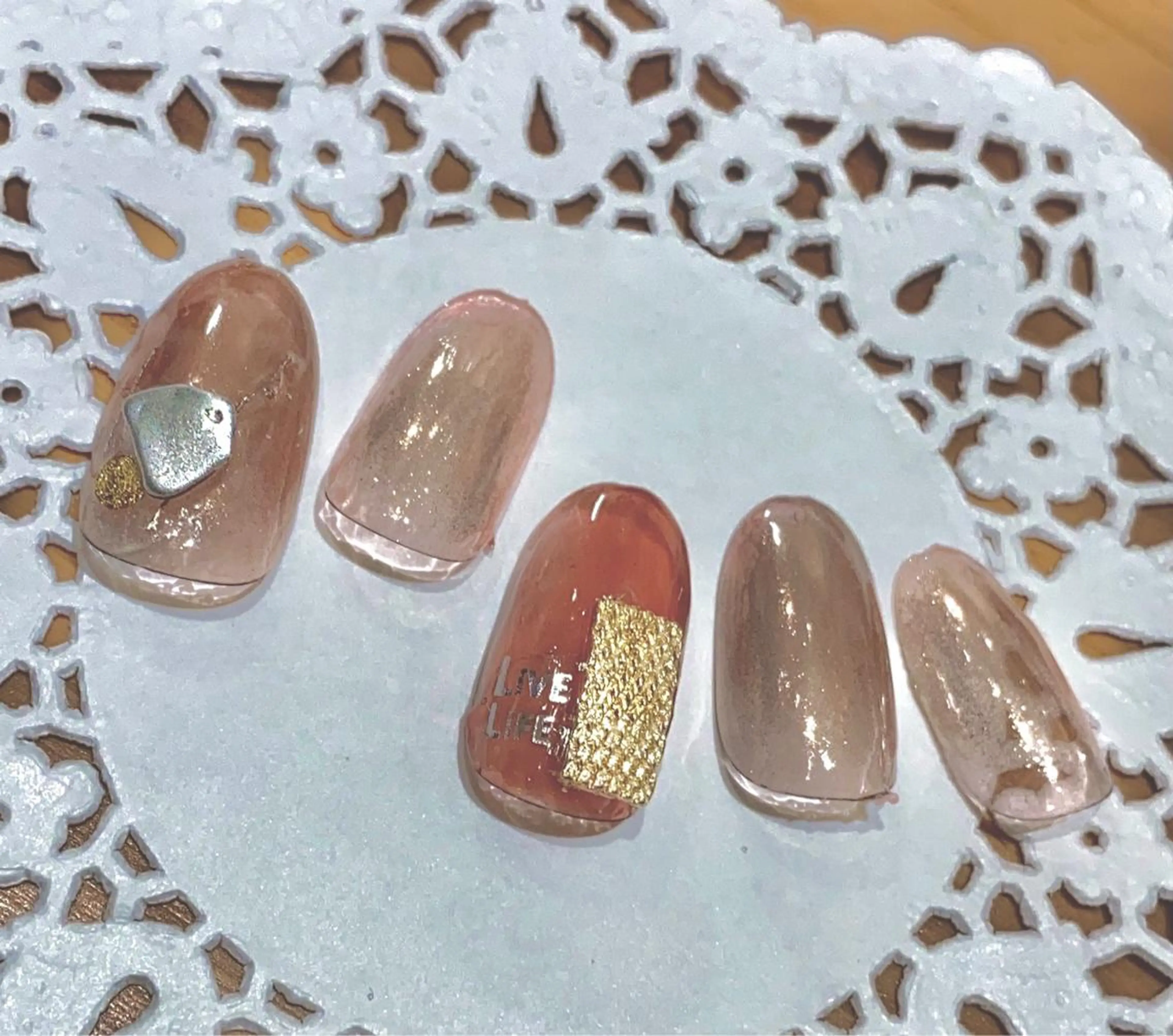 ネイル シンプルネイル VIST☆ ｍａｍｉのネイルデザイン