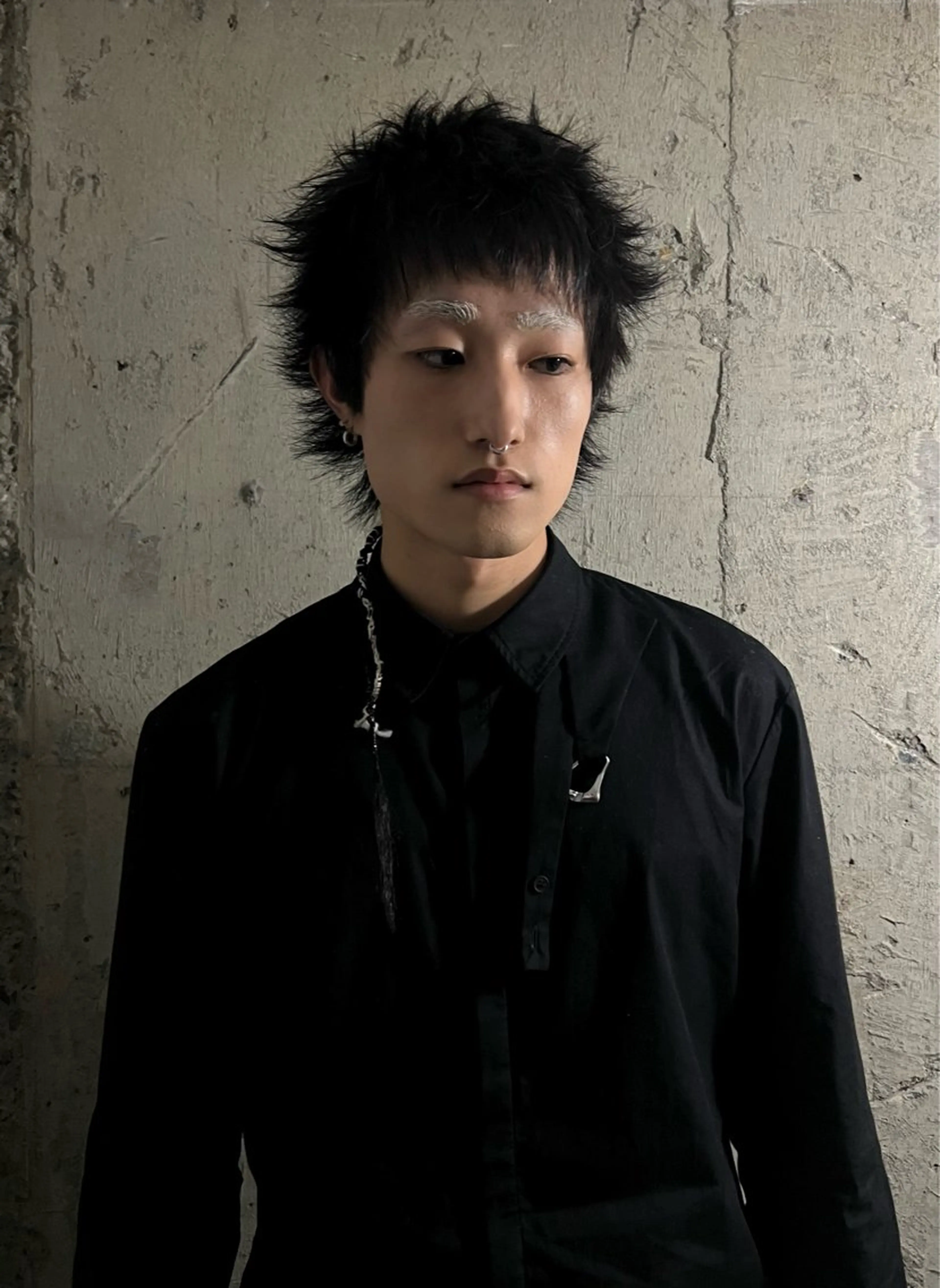 メンズ スパイキーショート カット Kawano Kaito🟢のヘアスタイル