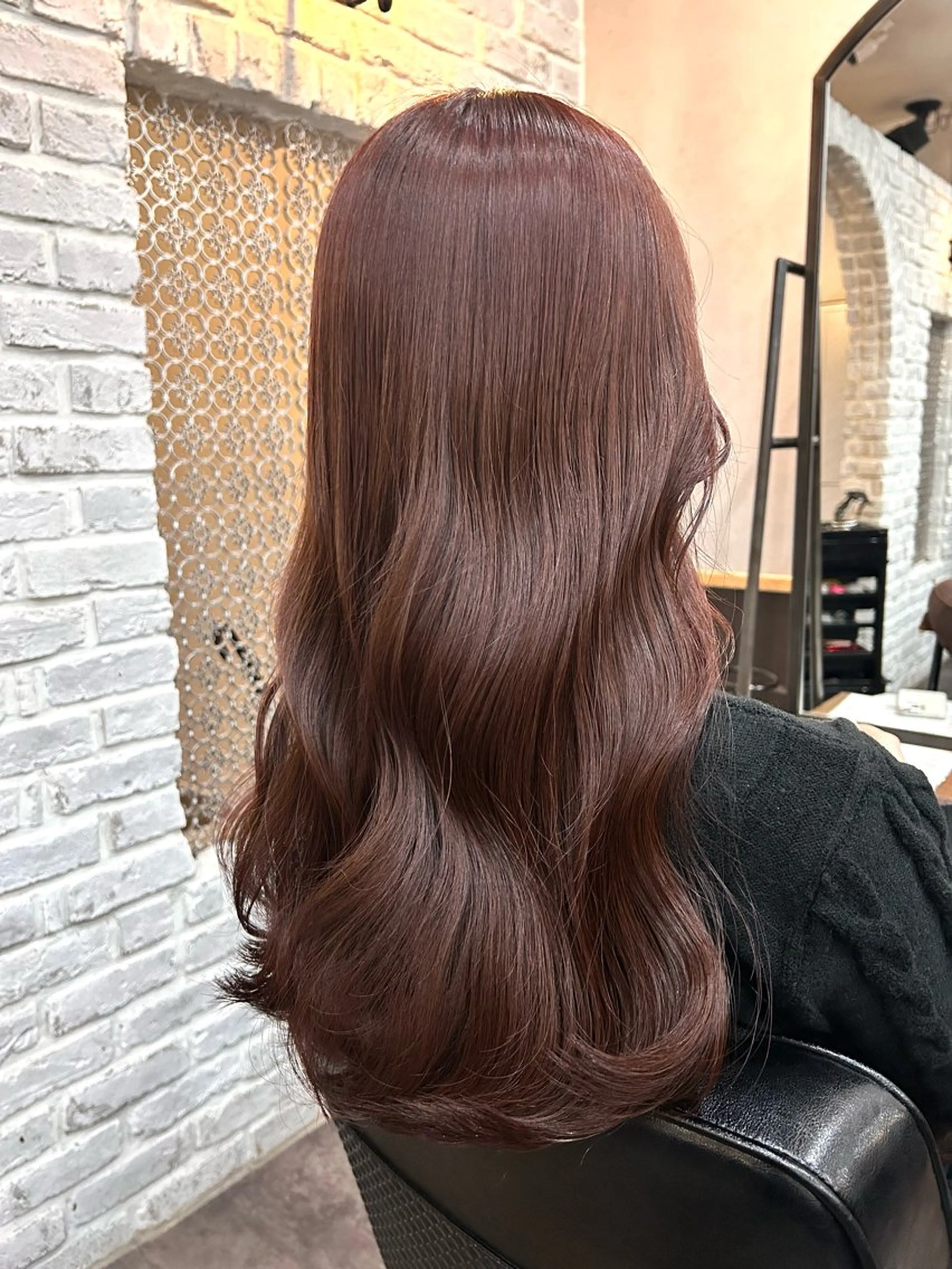 3回目まで特別価格‼️〖🫧🎀カット+ブリーチなしダブルカラー+うるつやトリートメント🎀🫧〗の写真