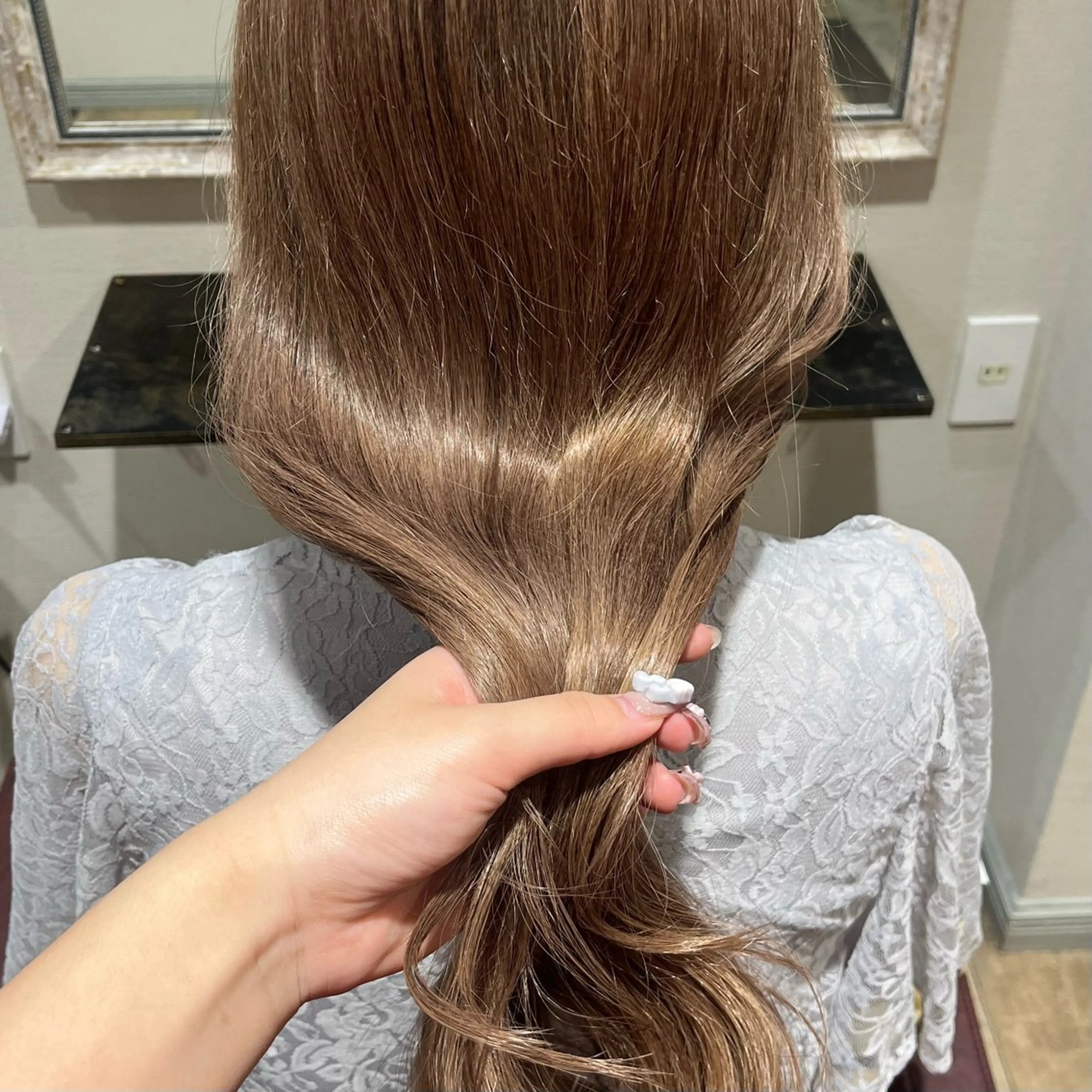 ロング カラー ヘアカラー トリートメント カラー/韓国レイヤー /ブリーチ/hinaのヘアスタイル