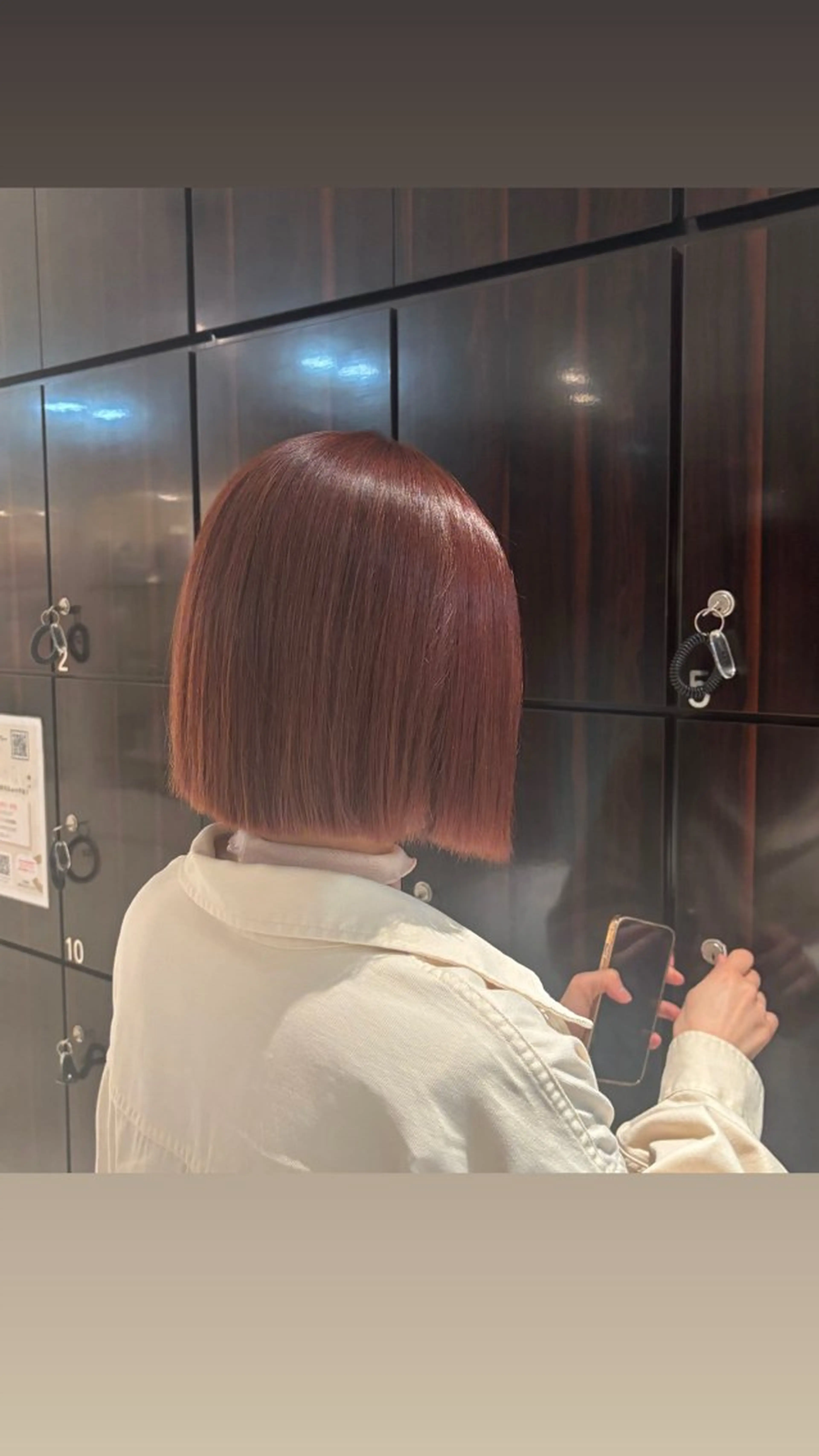 カラー レナークアリア 武田明花音のヘアスタイル