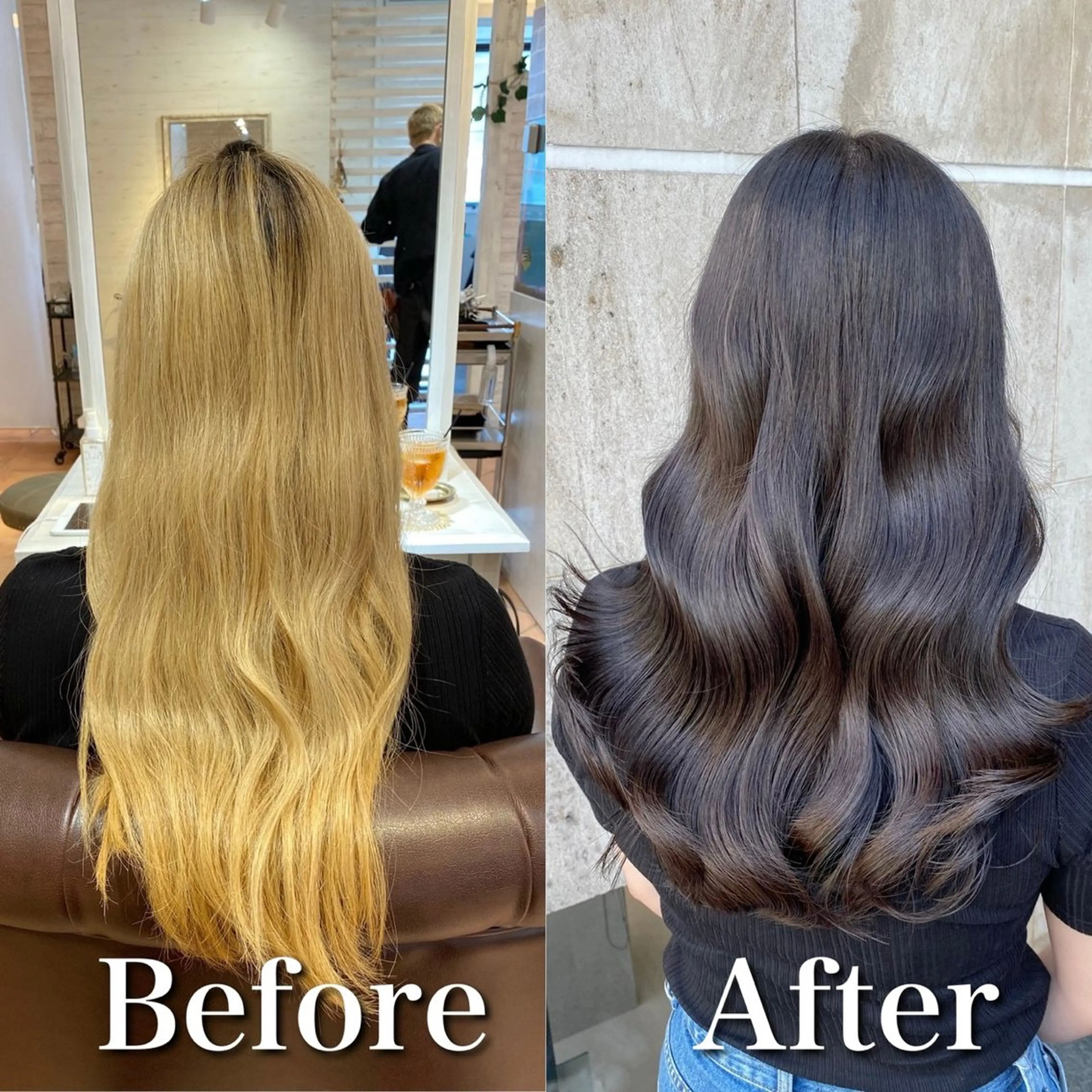 ロング カラー ヘアアレンジ ブリーチ ダブルカラー ハイライトカラー ブリーチなしカラー ハイライト 艶髪/髪質改善/ NATSUKI🍯のヘアスタイル