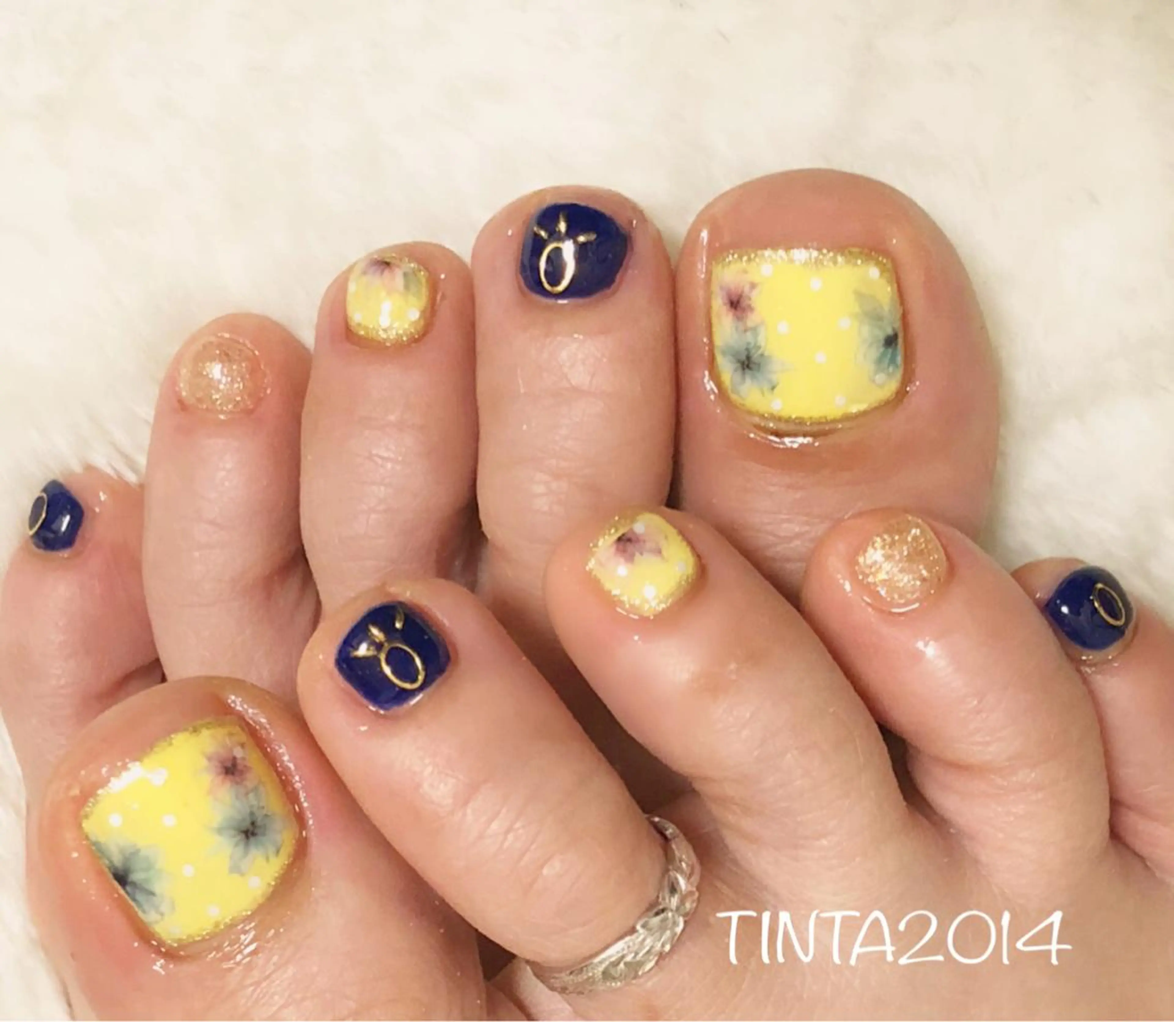 ネイル フットネイル ネイルサロン ティンタ所属・馬場 典子のネイルデザイン