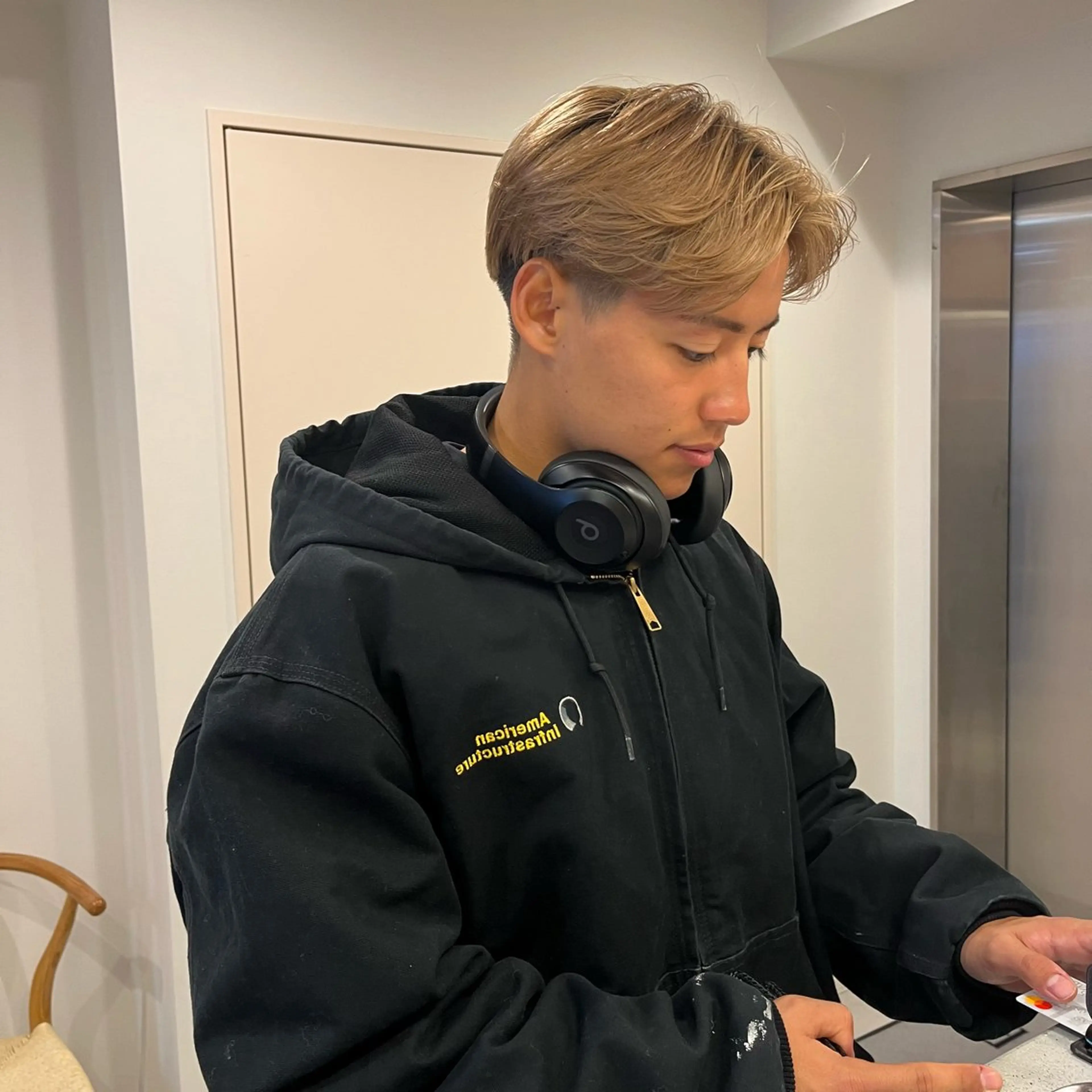 メンズ 冨井 ほのかのヘアスタイル