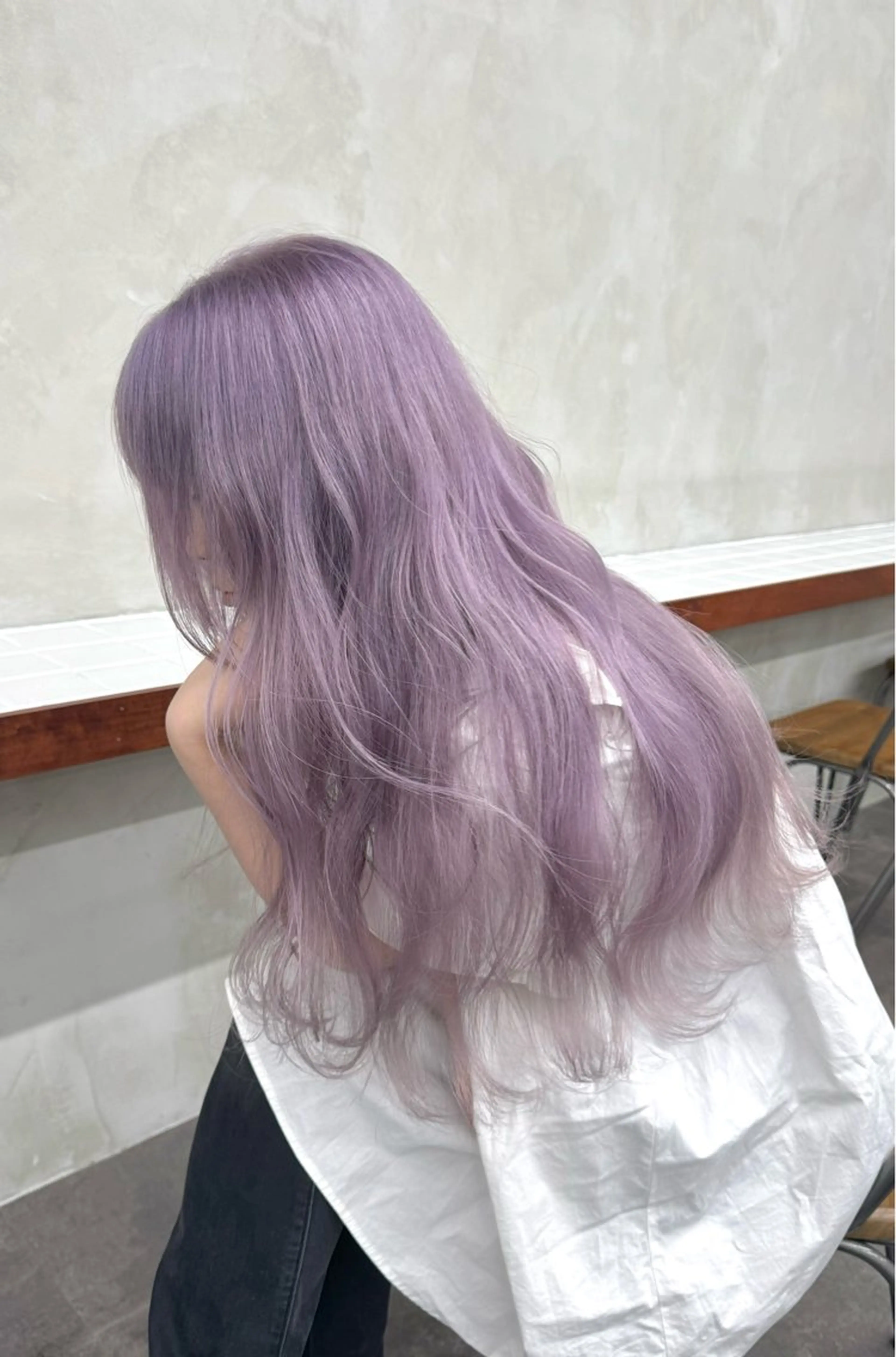 ロング カラー アッシュ ベージュカラー ブリーチ ブロンド ブラウンカラー カット ヘアカラー トリートメント nico TOKYO 渋谷所属・ブリーチ　ハイトーン 特化🌈フジタハルキのヘアスタイル