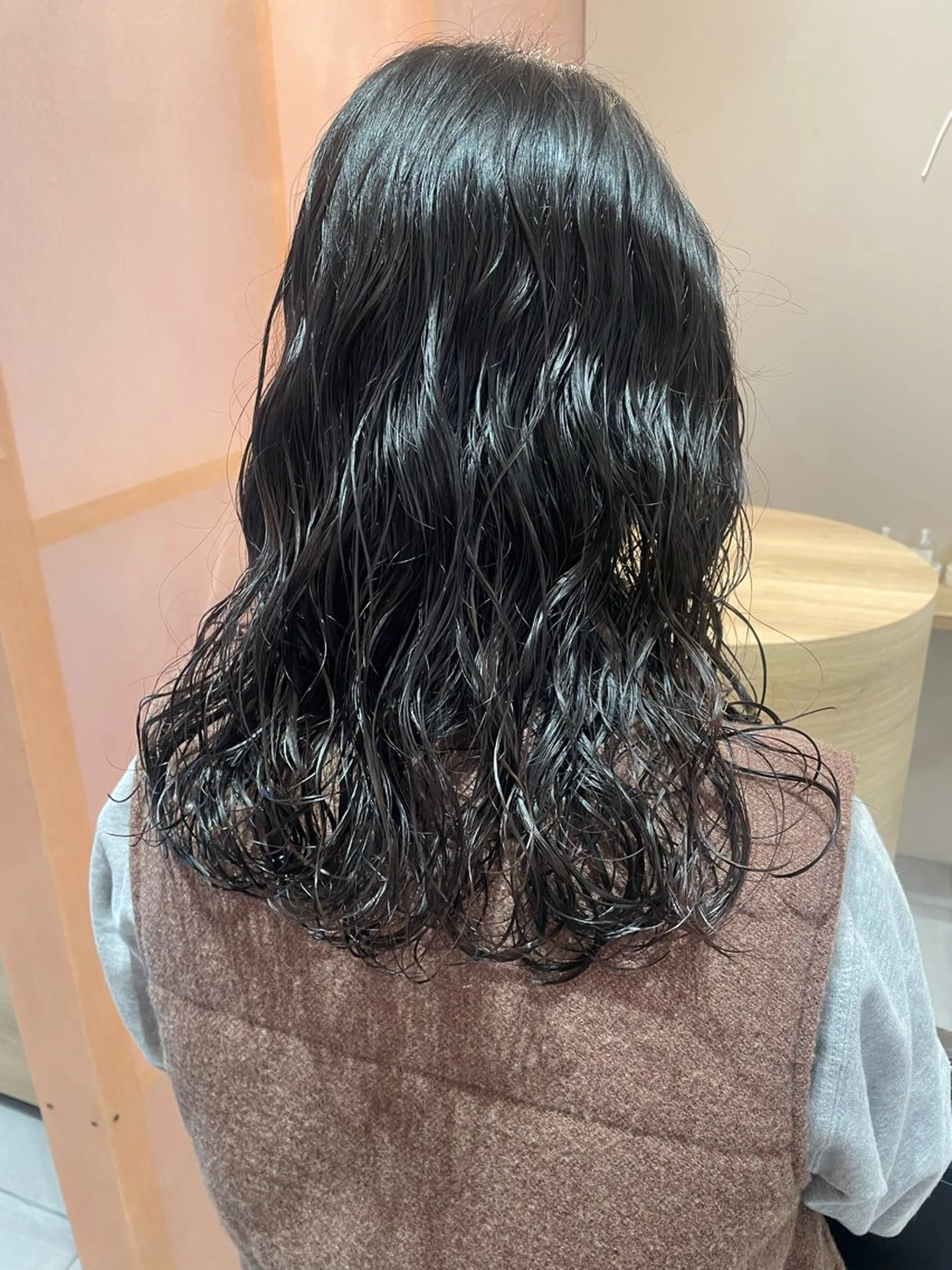 ミディアム 上平 綾菜のヘアスタイル