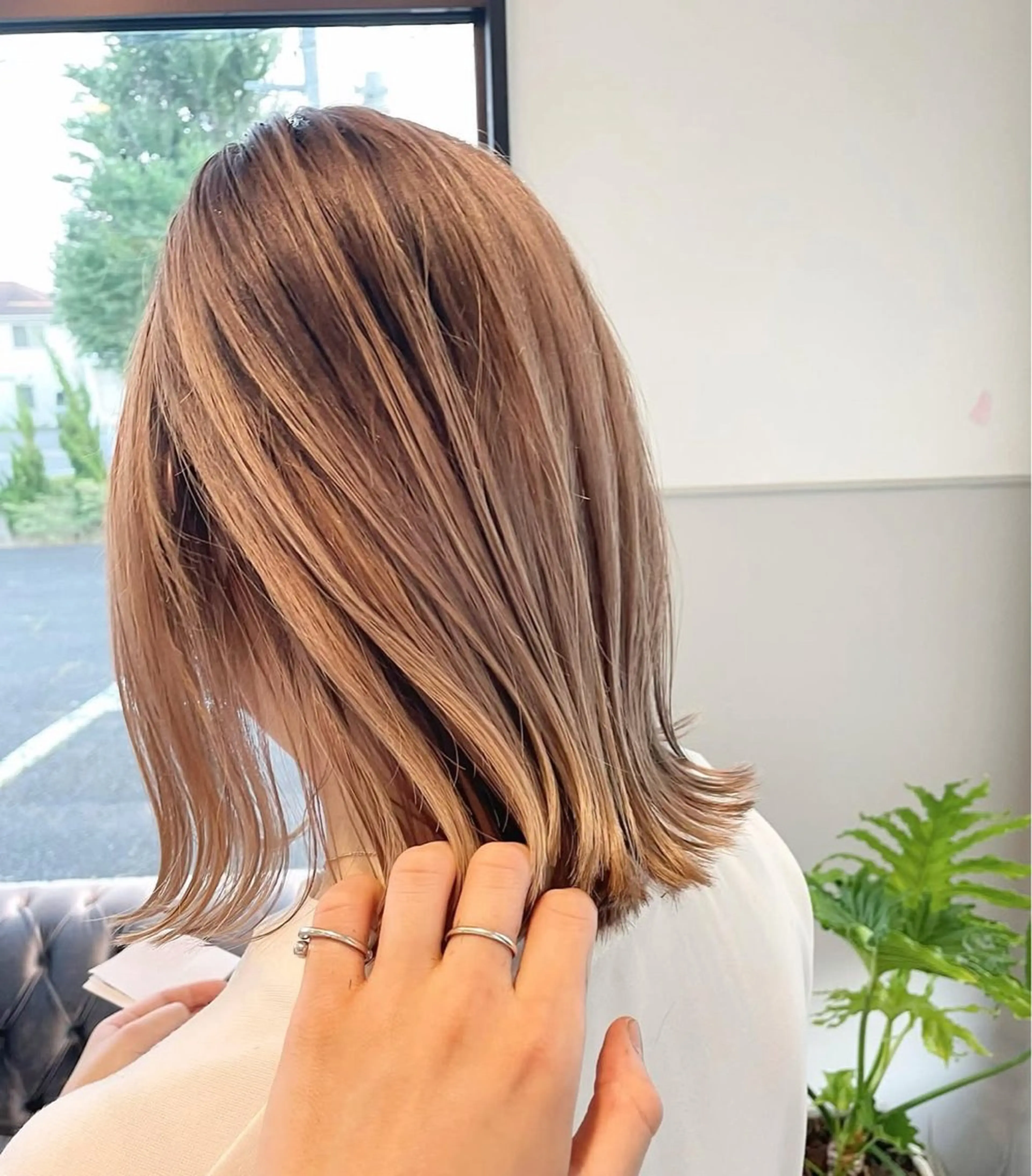 カラー ヘアカラー 長尾 康生のヘアスタイル