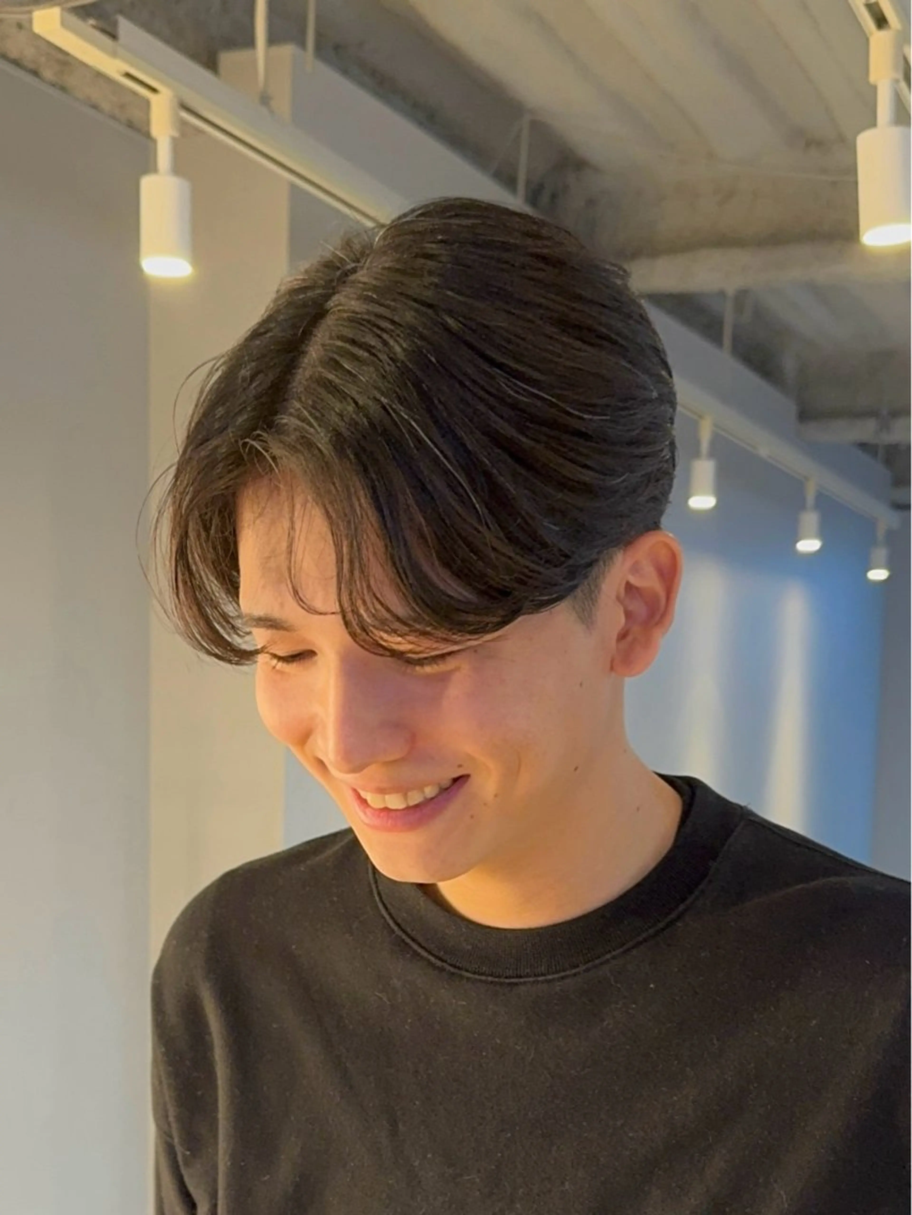 ショート パーマ メンズ カット パーマ メンズ特化/パーマ/ 韓国ヘア/natsuのヘアスタイル