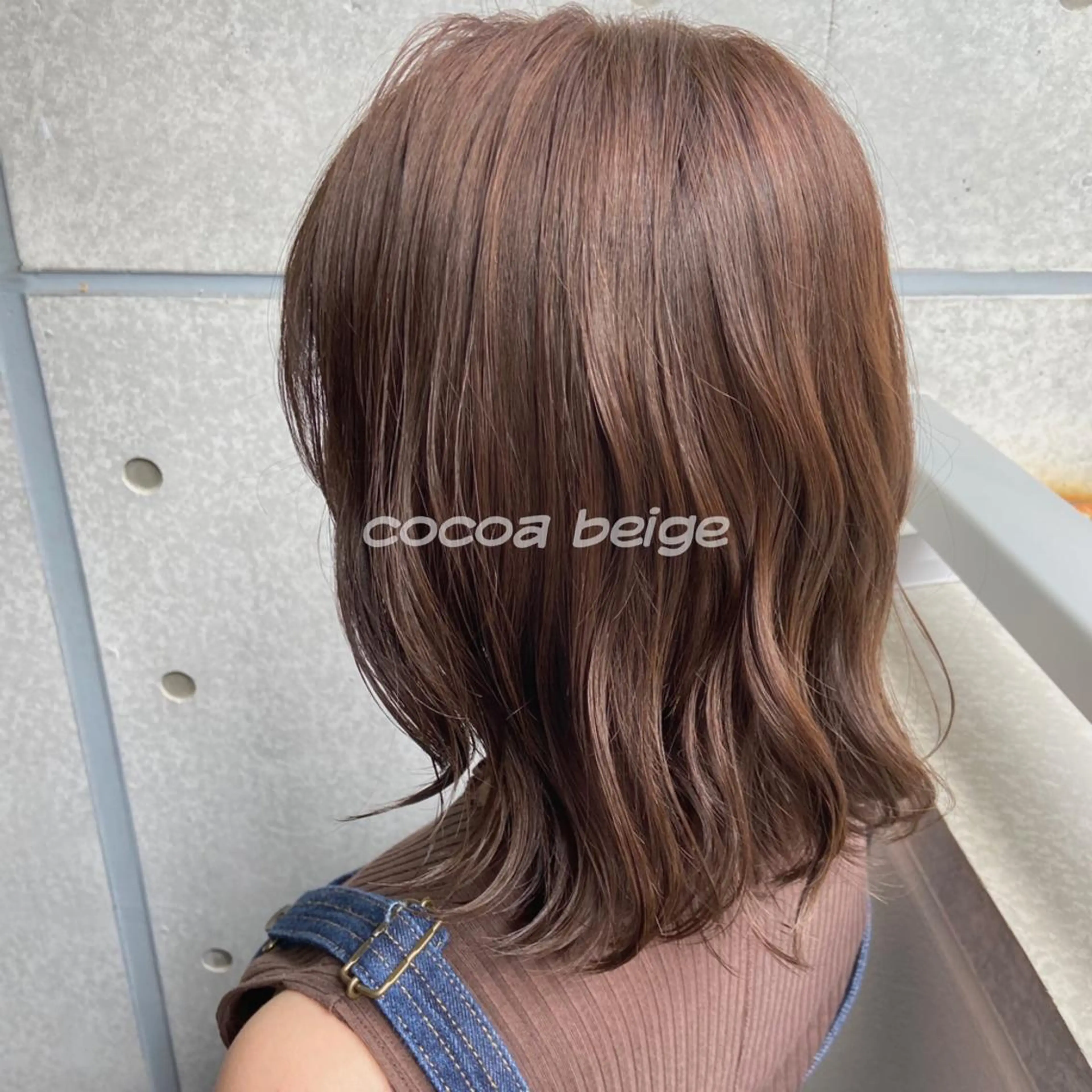 ミディアム カラー パーマ ヘアアレンジ メンズ キッズ ネイル マツエク・マツパ 横浜Bob美容師🤎 ERINAのヘアスタイル