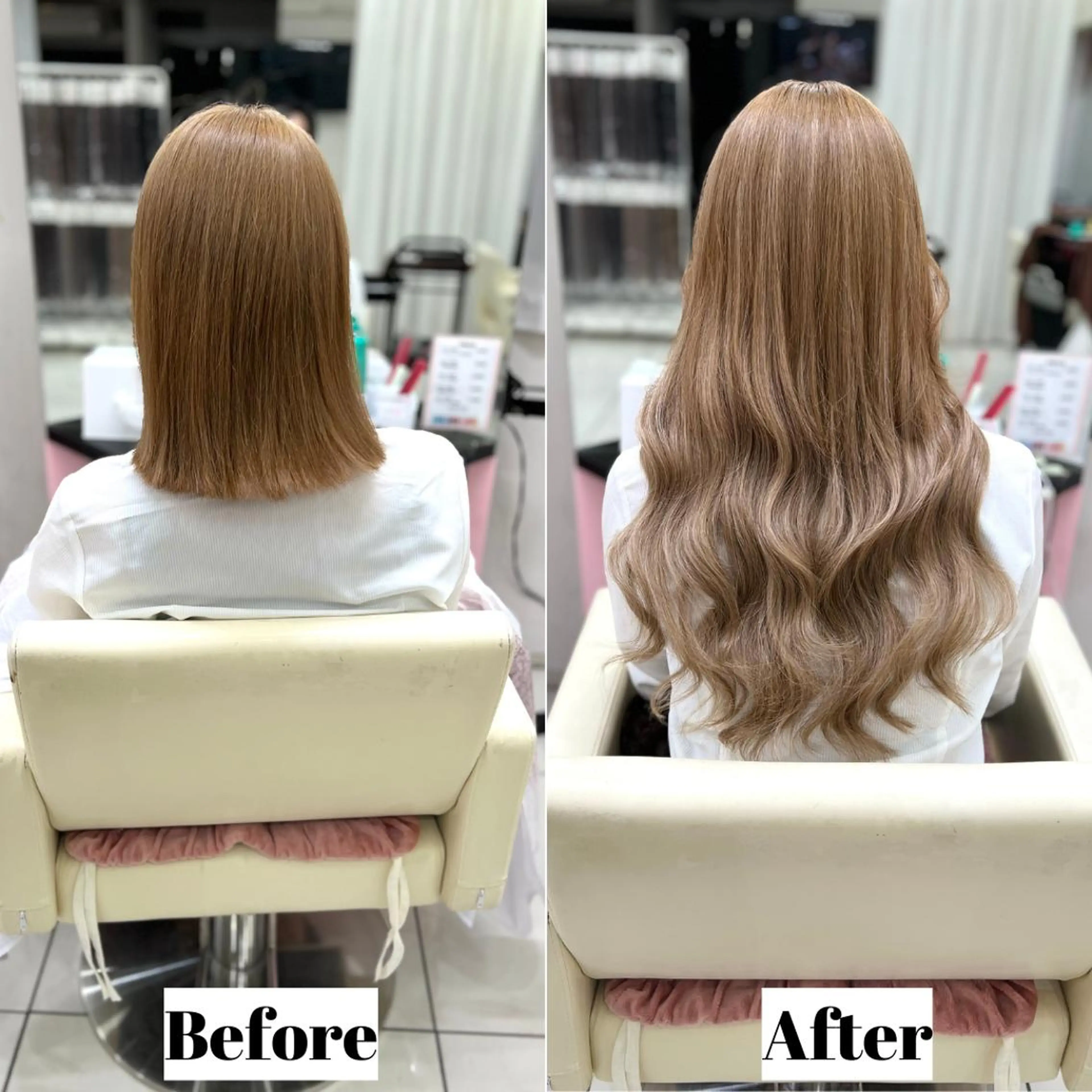 ロング シールエクステ エクステ SEASON 大阪梅田駅徒歩7分のヘアスタイル