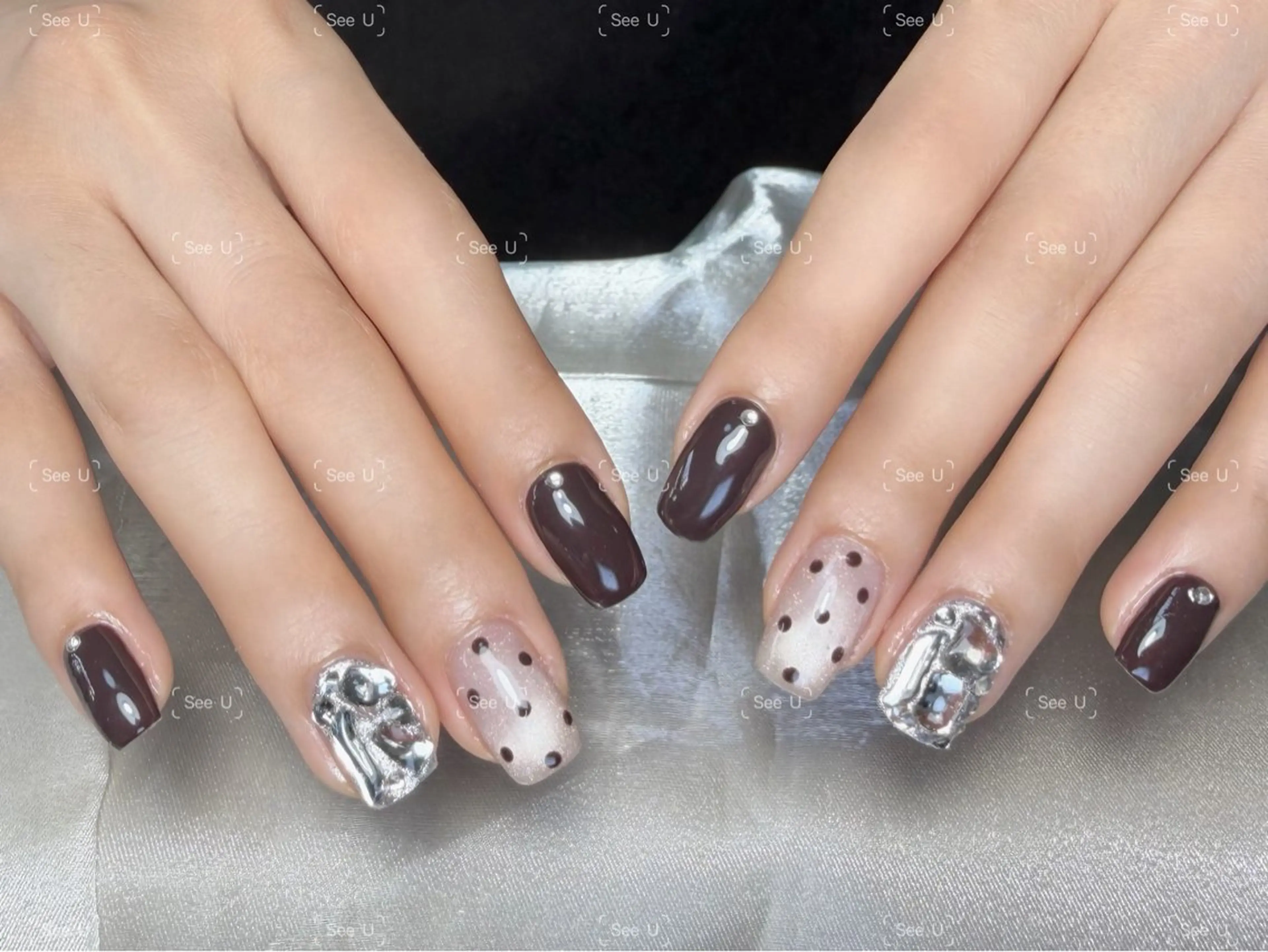 ネイル ハンドネイル See·U  nail salon所属・See.u モモ（南浦和）のネイルデザイン