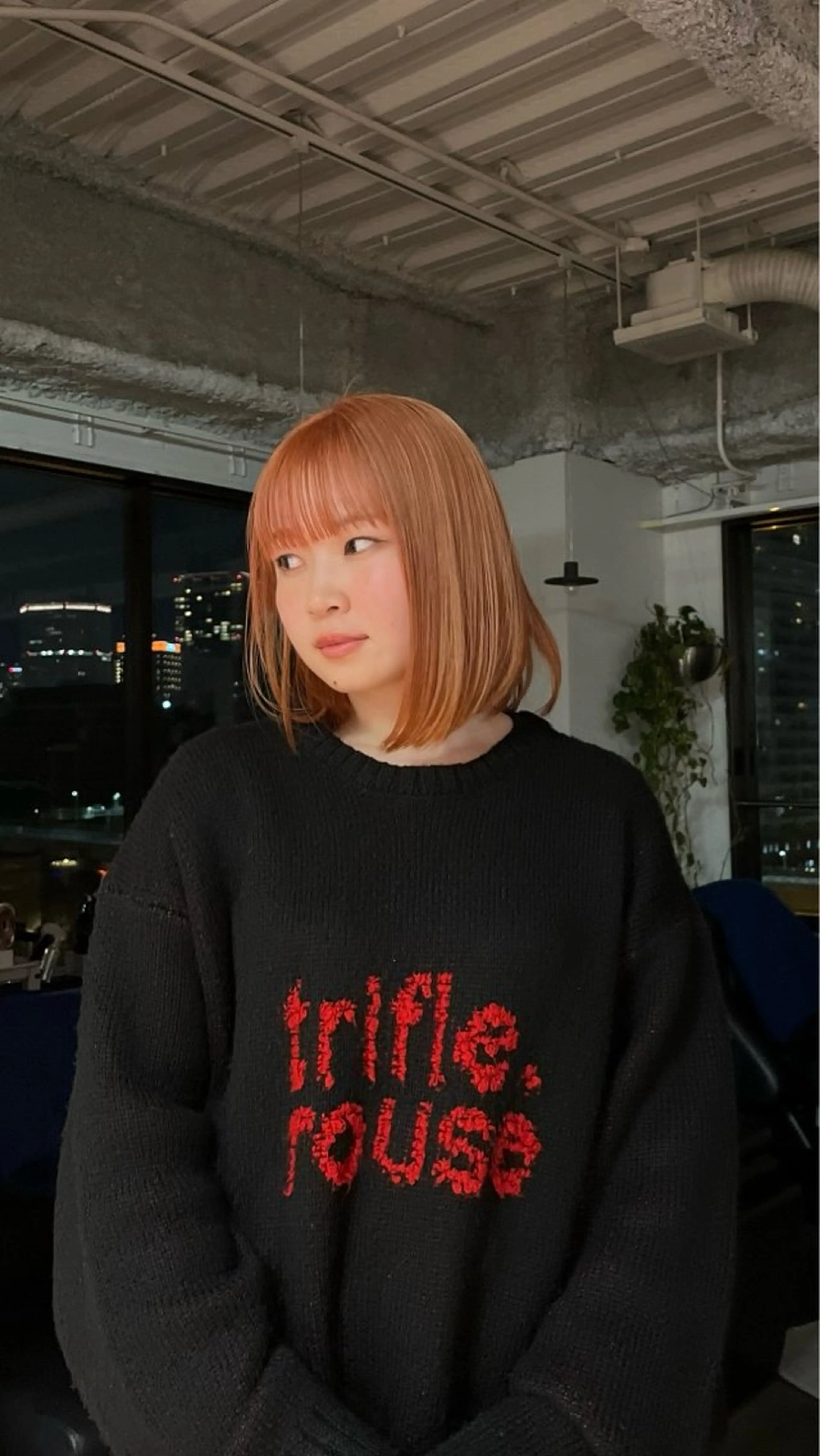 ミディアム Ren /北堀江のヘアスタイル