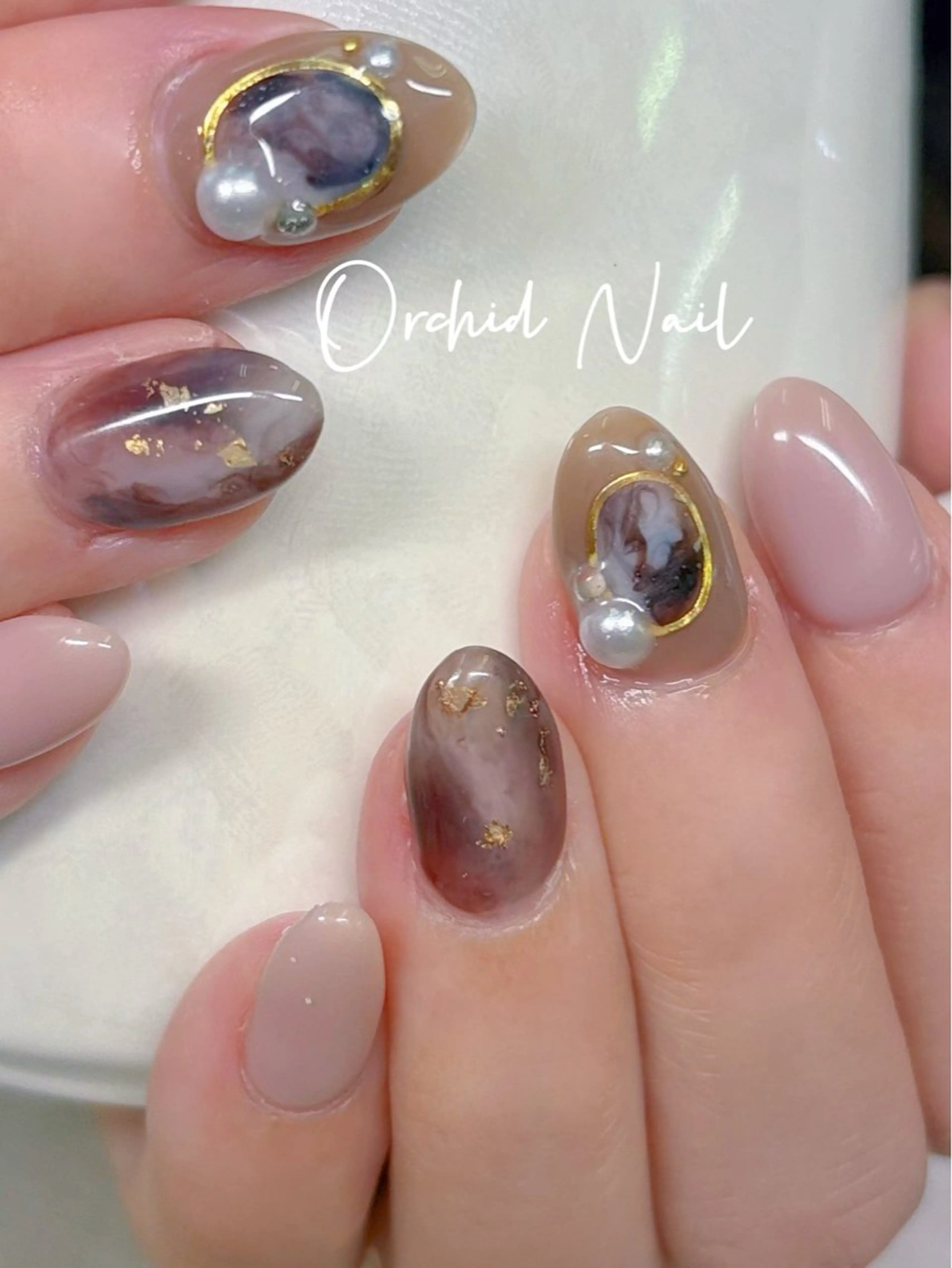 ネイル ハンドネイル Orchid Nailのネイルデザイン