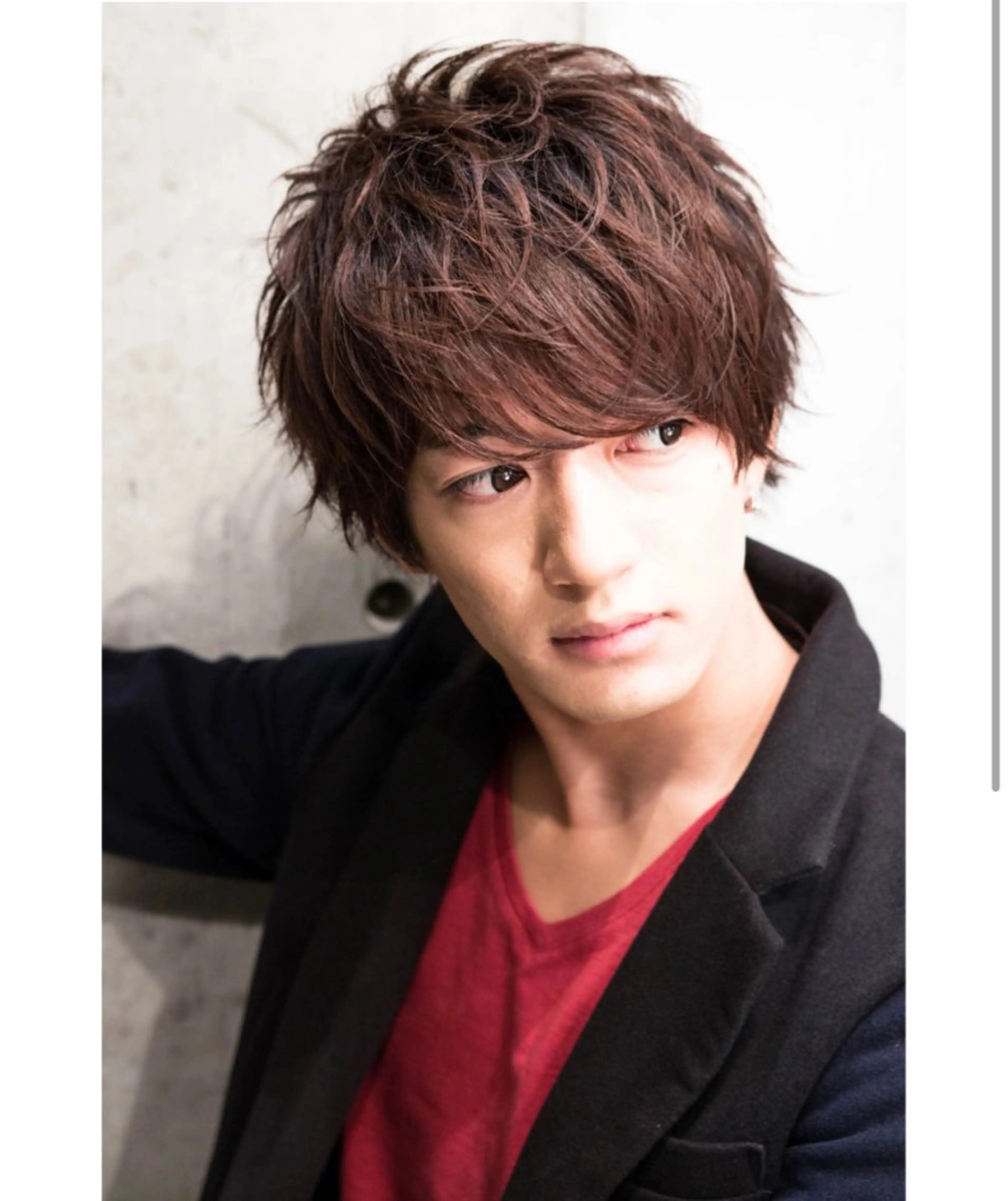 ショート メンズ PERCUT 中島快のヘアスタイル