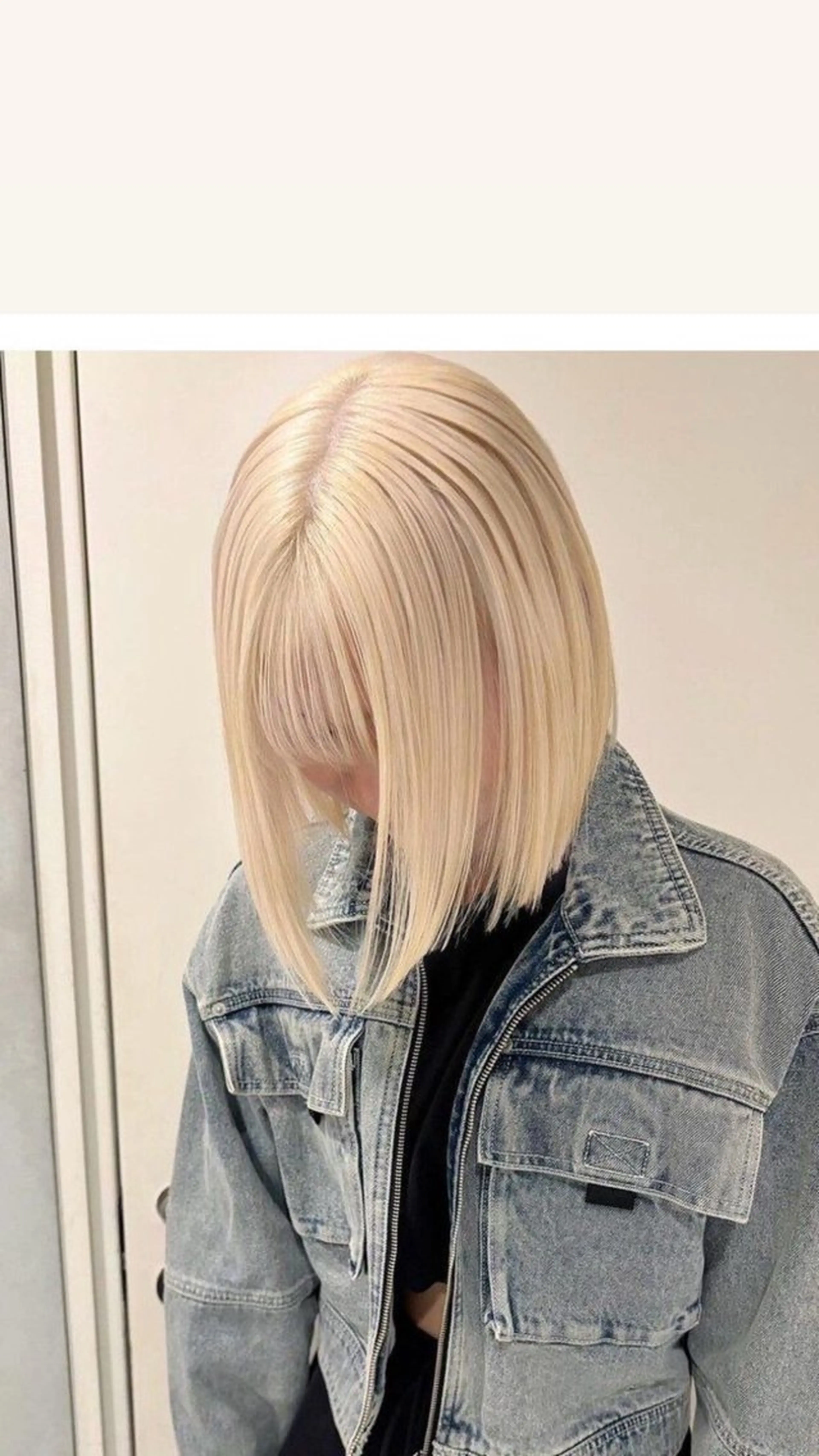 【伸びてきた根元綺麗に繋げます♪】ブリーチリタッチ(約2センチまで)+オンカラー🎼の写真