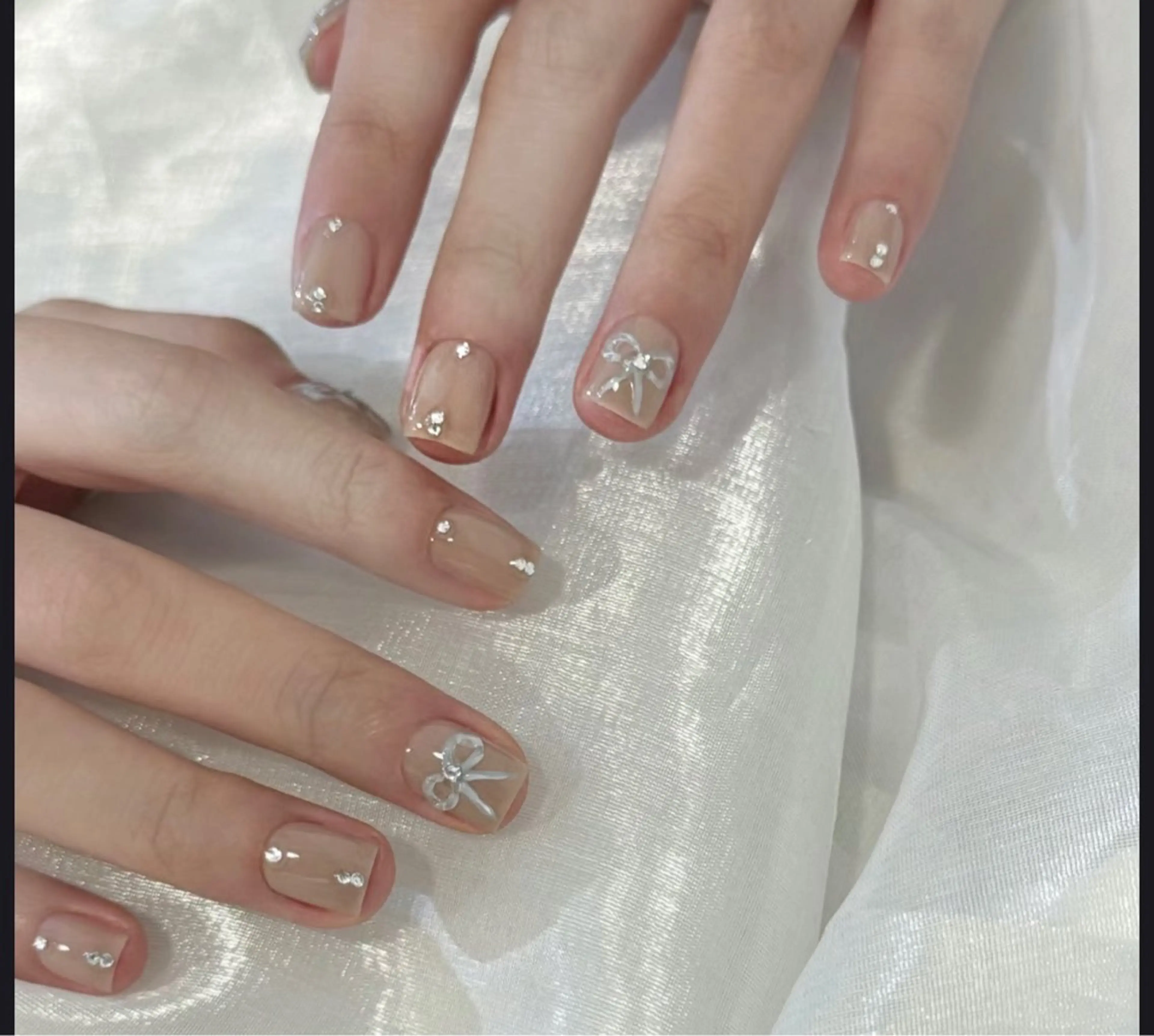 ネイル ハンドネイル ハンドケア 🍑 momo_nailのネイルデザイン