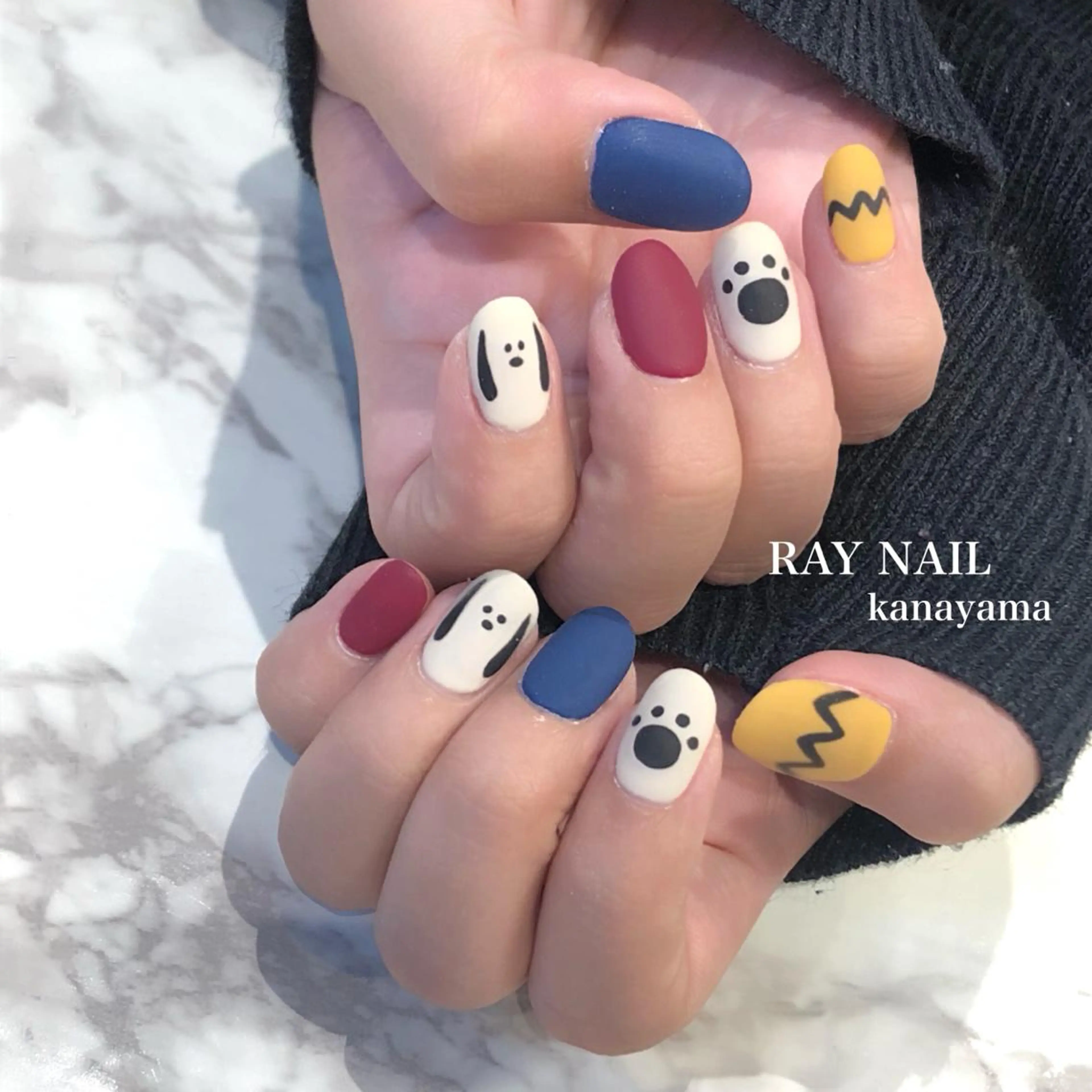 ネイル Arowa 伊田のネイルデザイン