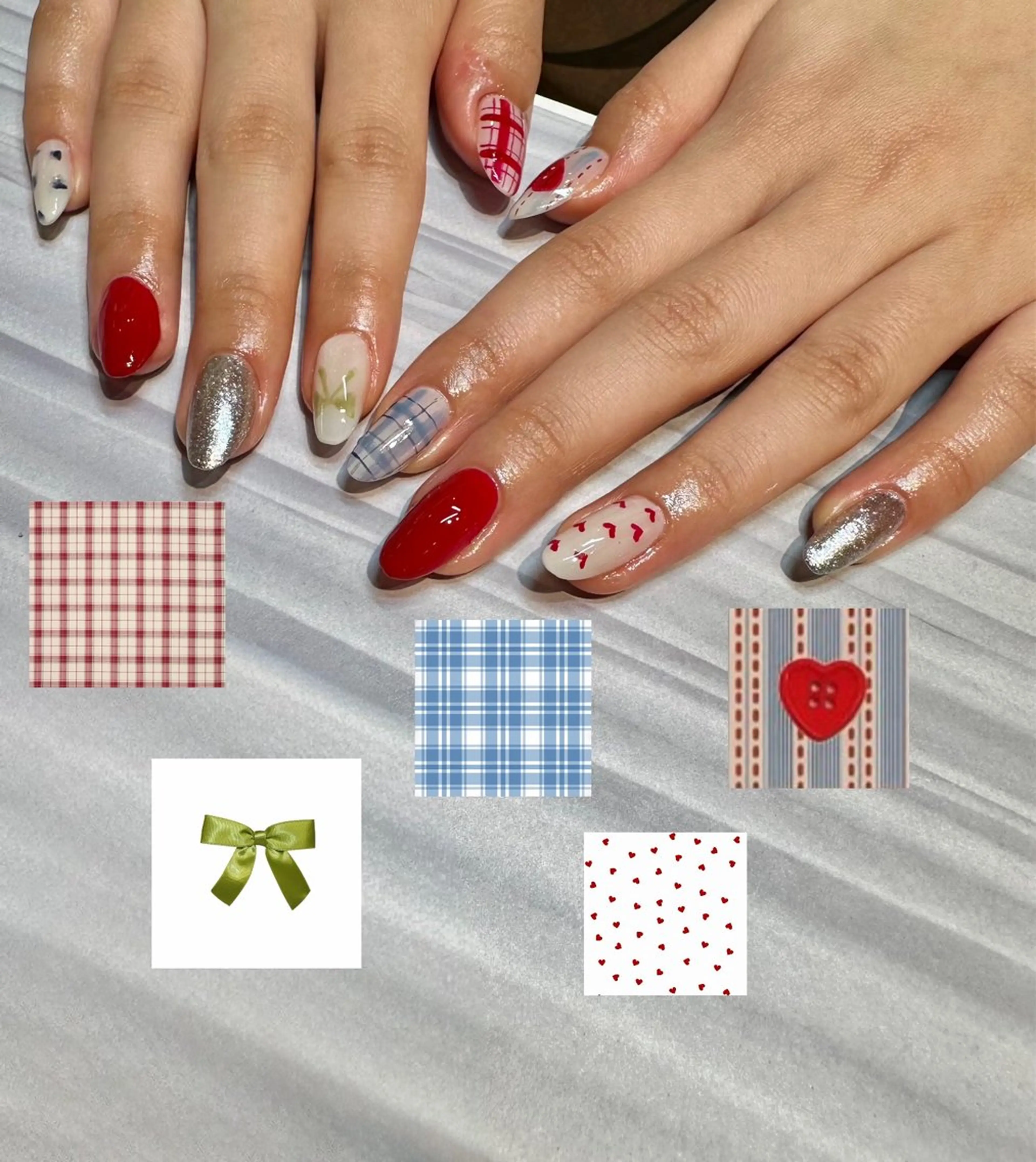 ネイル ハンドネイル unopulir Kahoのネイルデザイン