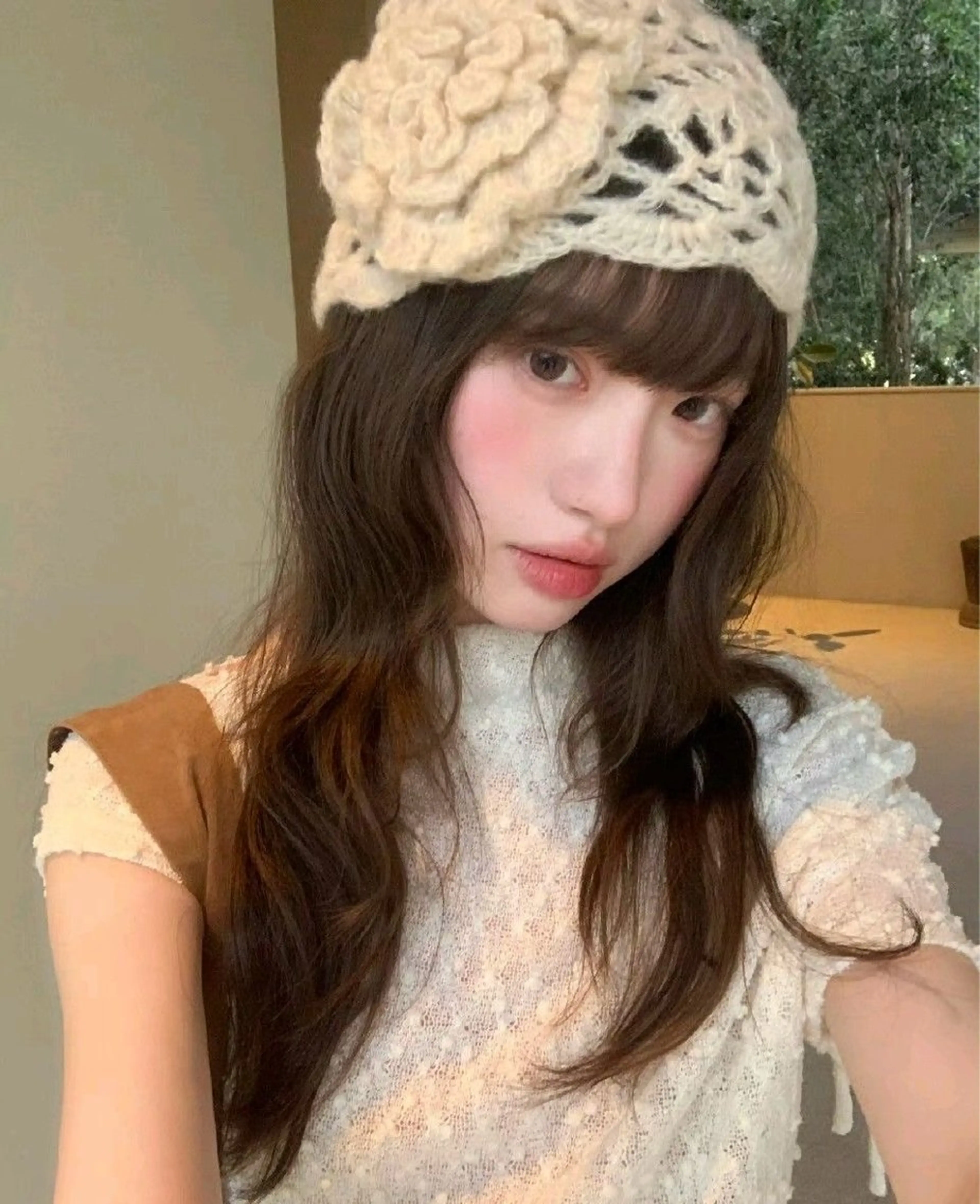 カラー カット ヘアカラー ハッシュレイヤー/ ハイトーン/senaのヘアスタイル