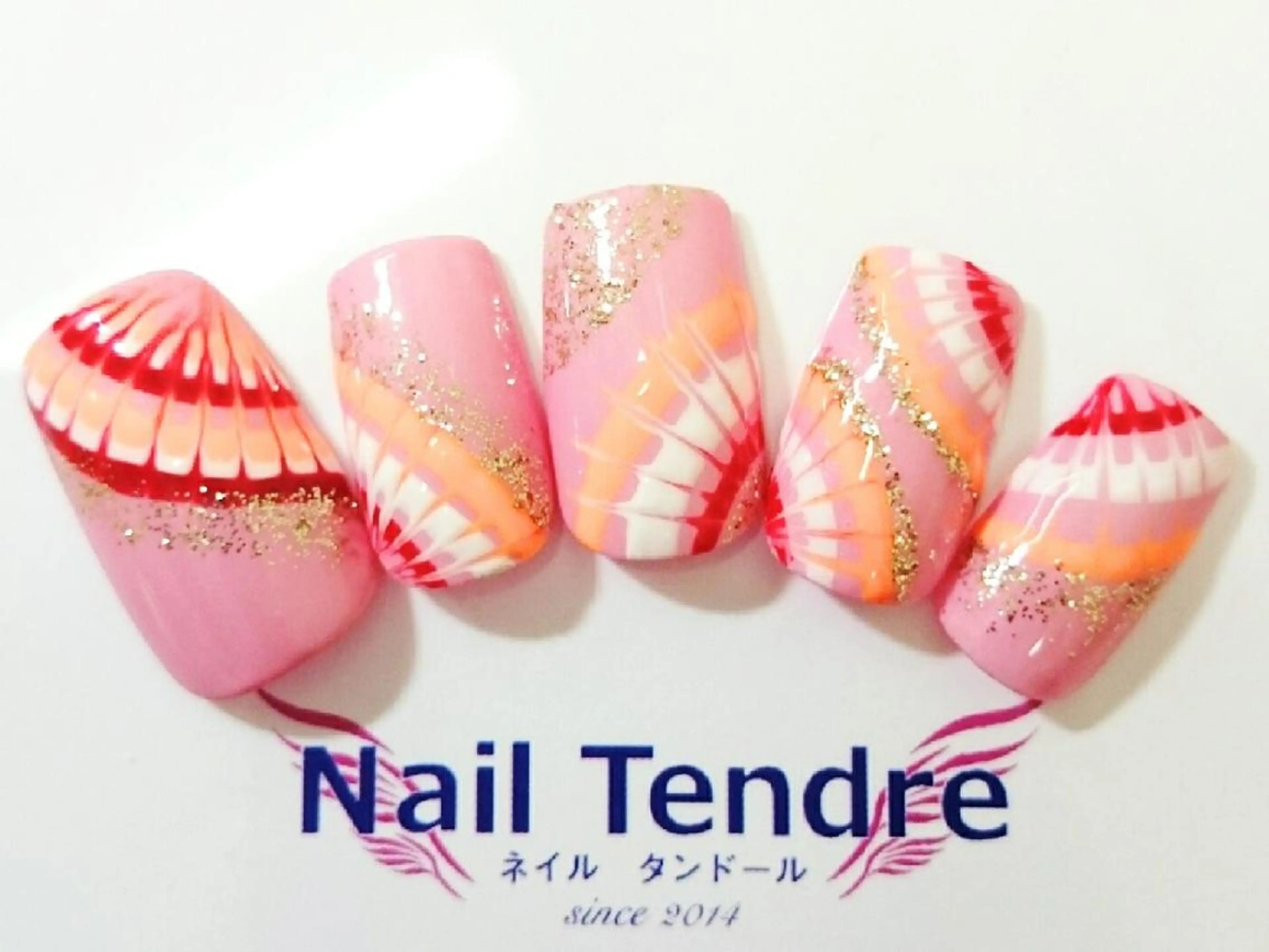 ネイル アートネイル ジェルネイル ソフトジェル ストーンネイル ハンドネイル Nail  Tendreのネイルデザイン