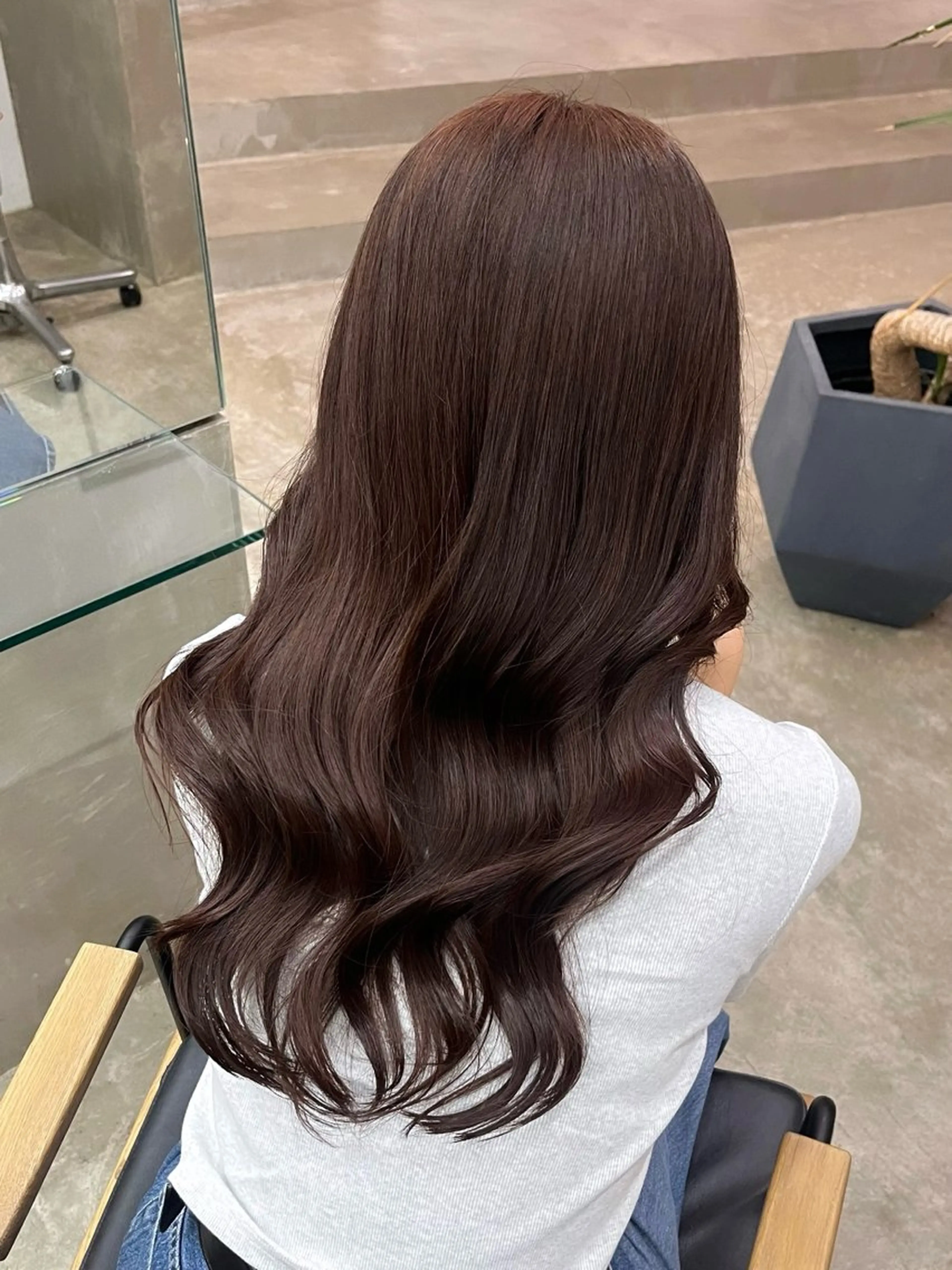 ロング カラー ラベンダーカラー トリートメント XIA所属・XIA AIMIのヘアスタイル