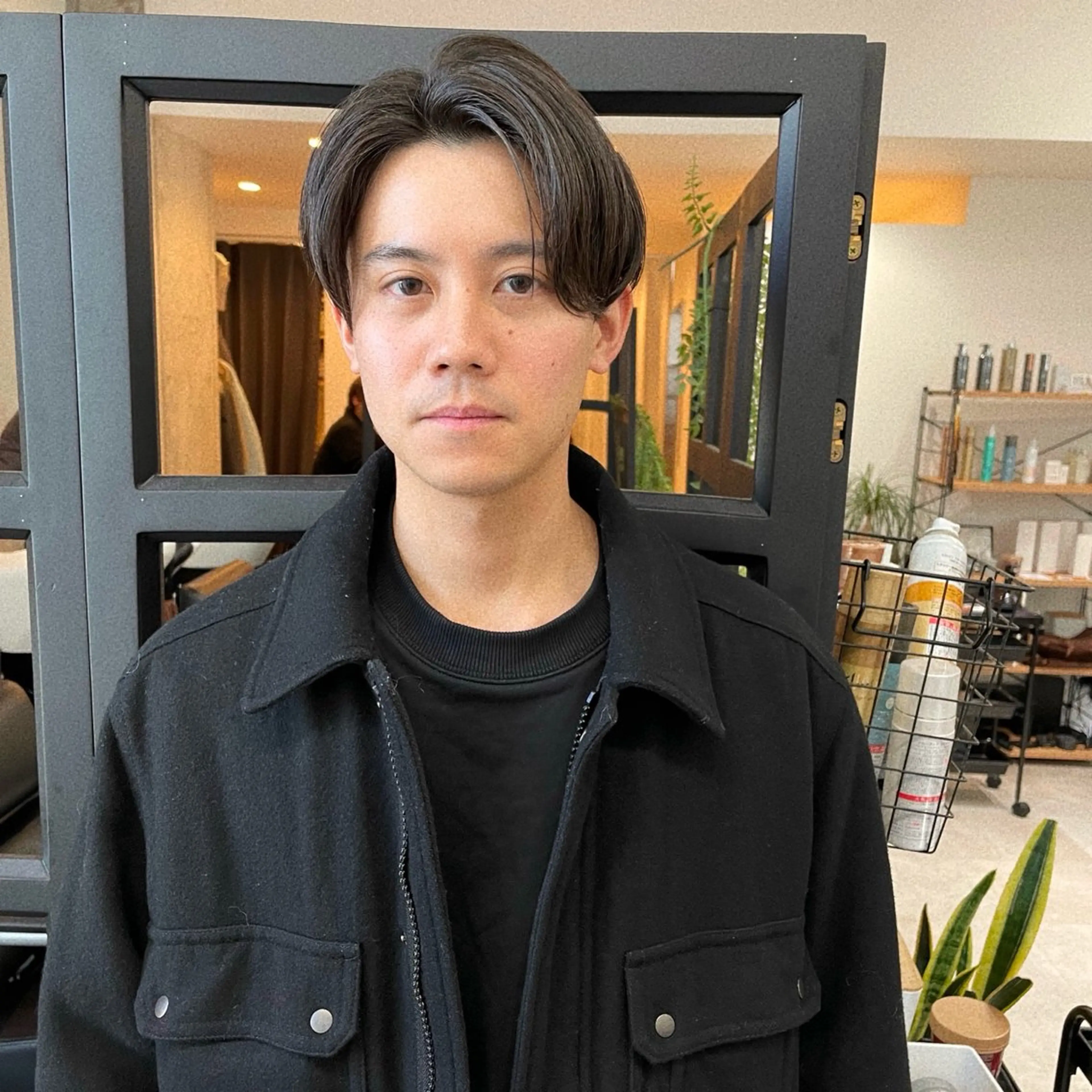 ショート メンズ センターパート メンズパーマ メンズショート ショートヘア カット 堀江将太朗/恵比寿/ メンズカットのヘアスタイル