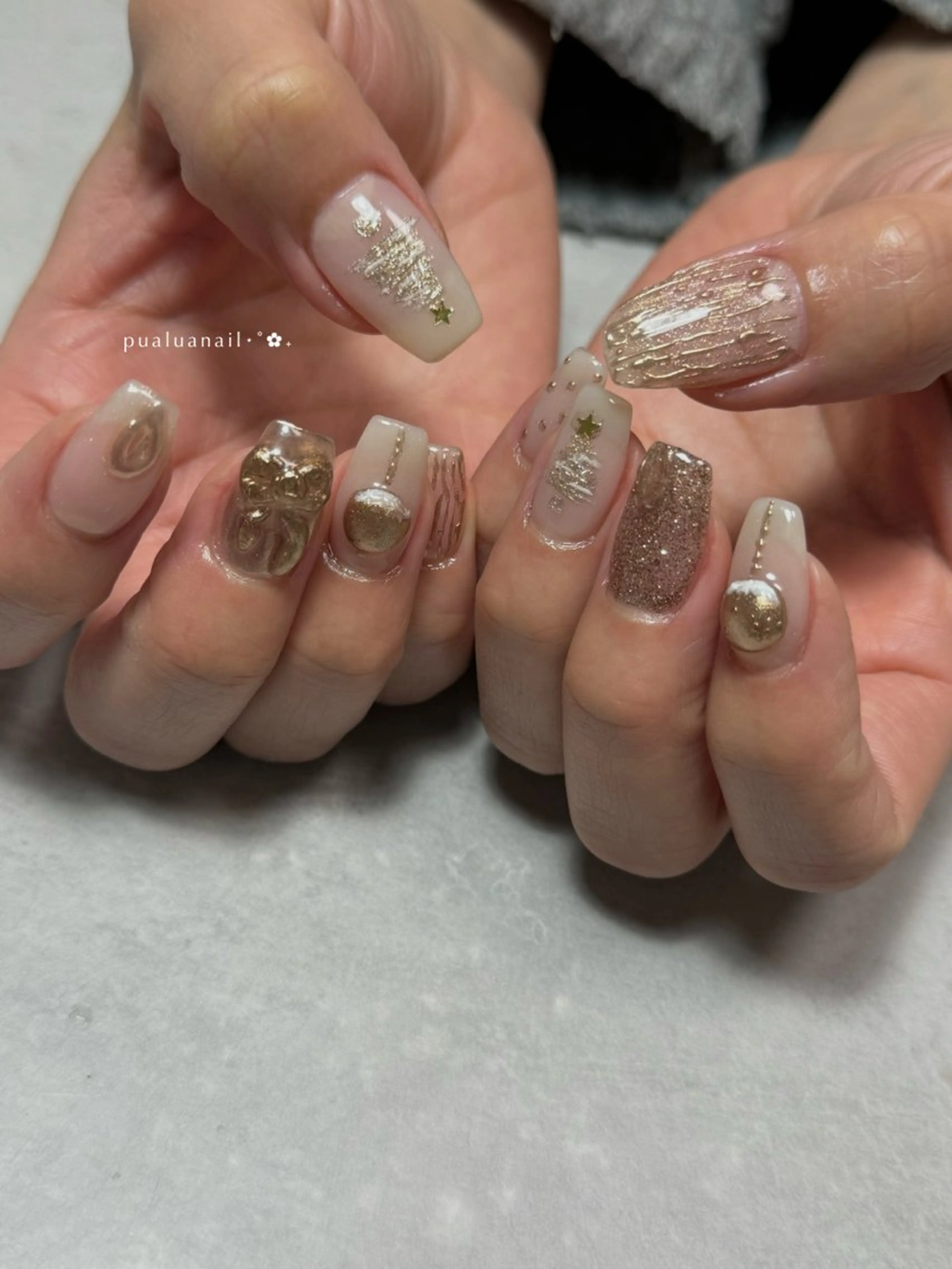 ネイル ハンドネイル pualua miharuのネイルデザイン