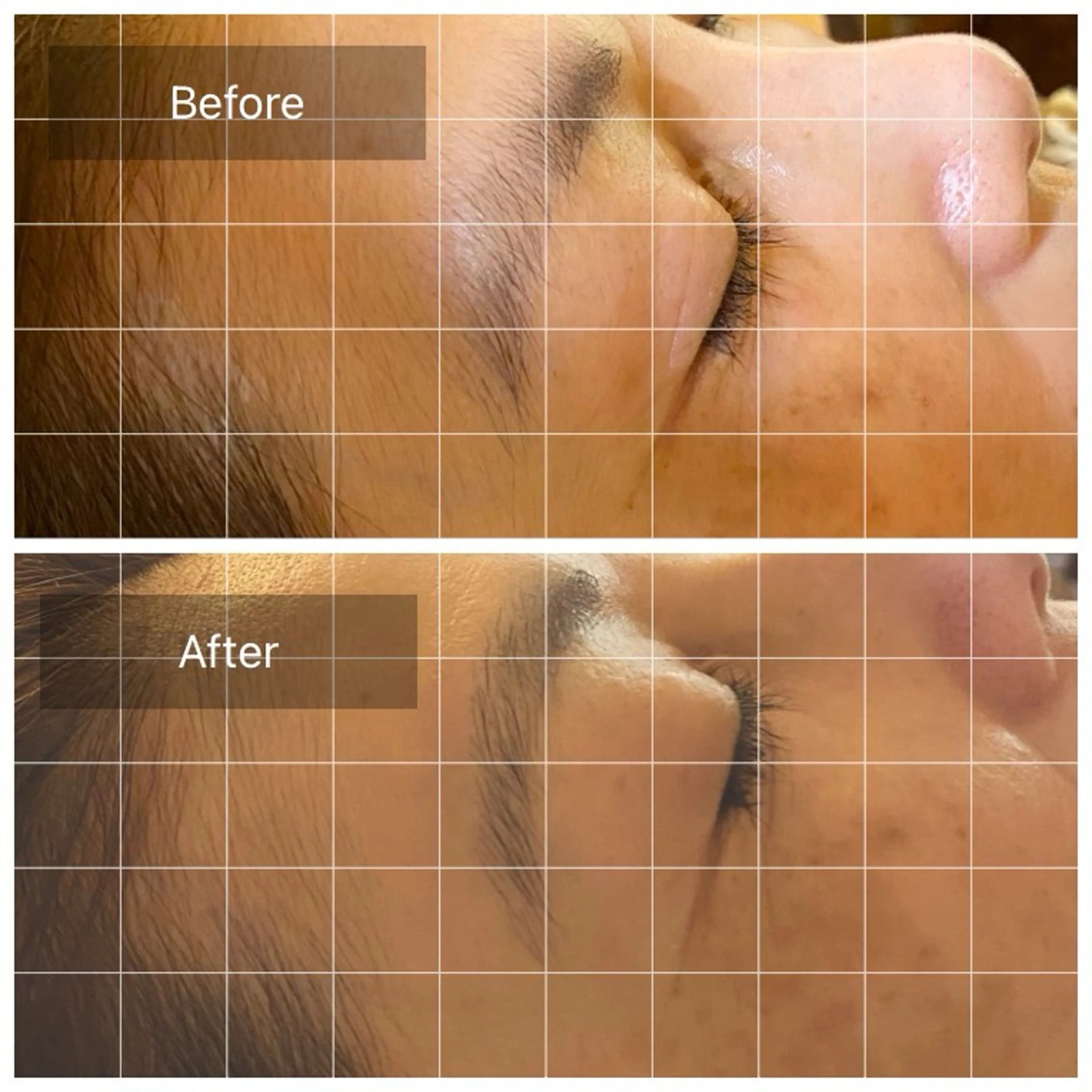 個室でゆったりベッド施術！ナチュラル眉好きな方に★オーガニック眉毛ワックス+眉毛ケア+パックの写真