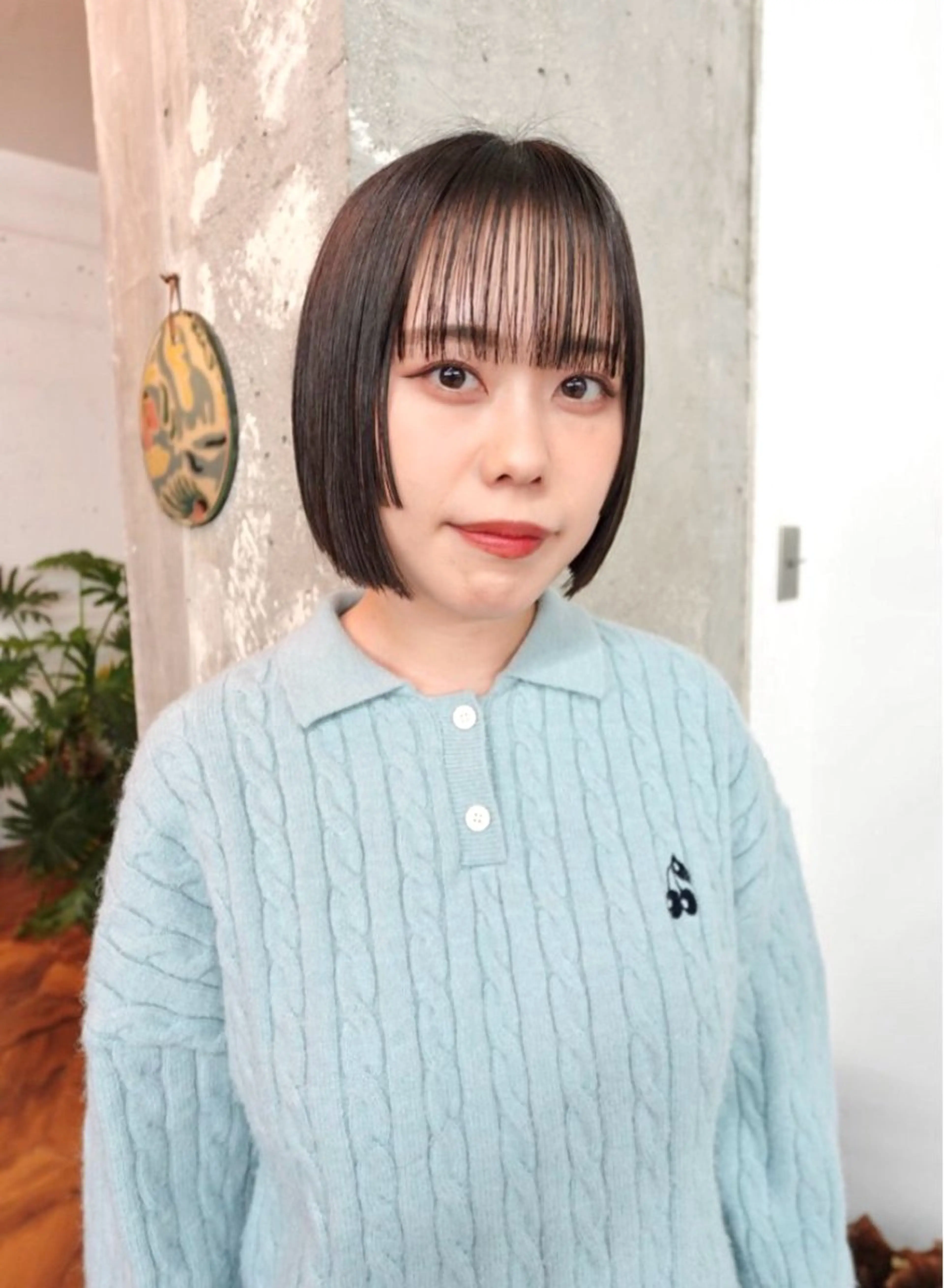 ショート ボブ 顔周りカット Apero/ 🎀madoka🎀のヘアスタイル