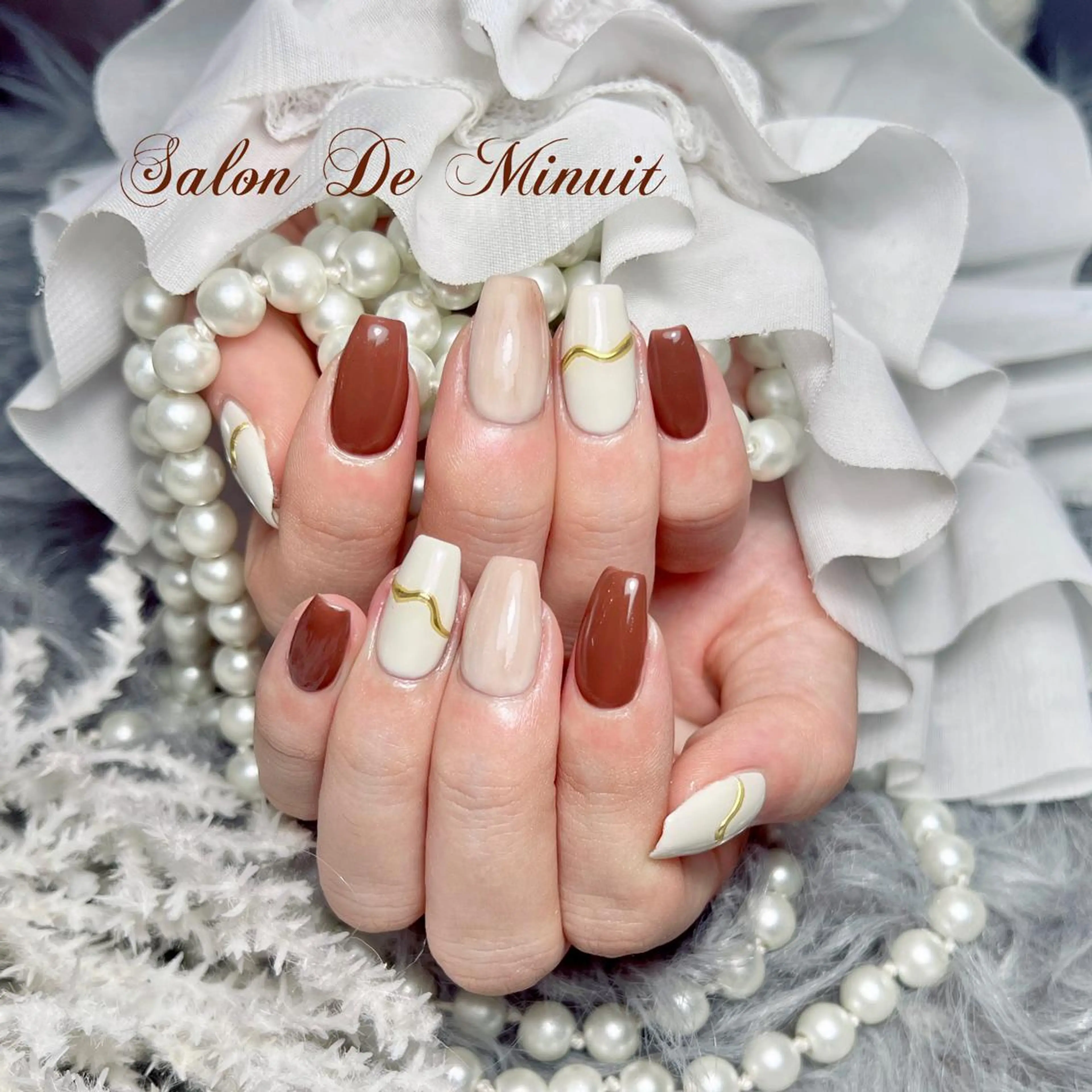 ネイル ハンドネイル ハンドケア Momo 🤍のネイルデザイン