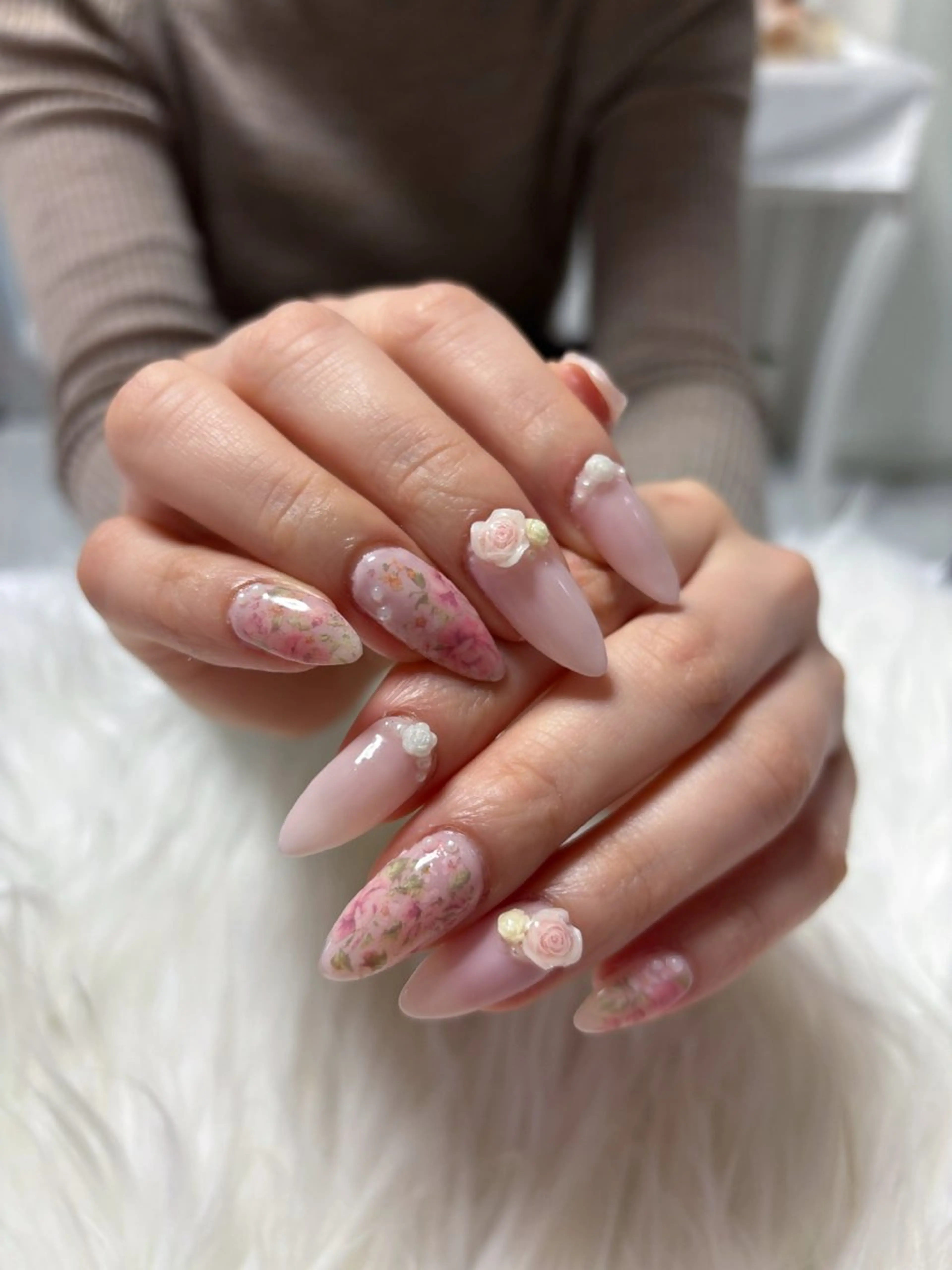 ネイル ハンドネイル mauvely モアナのネイルデザイン