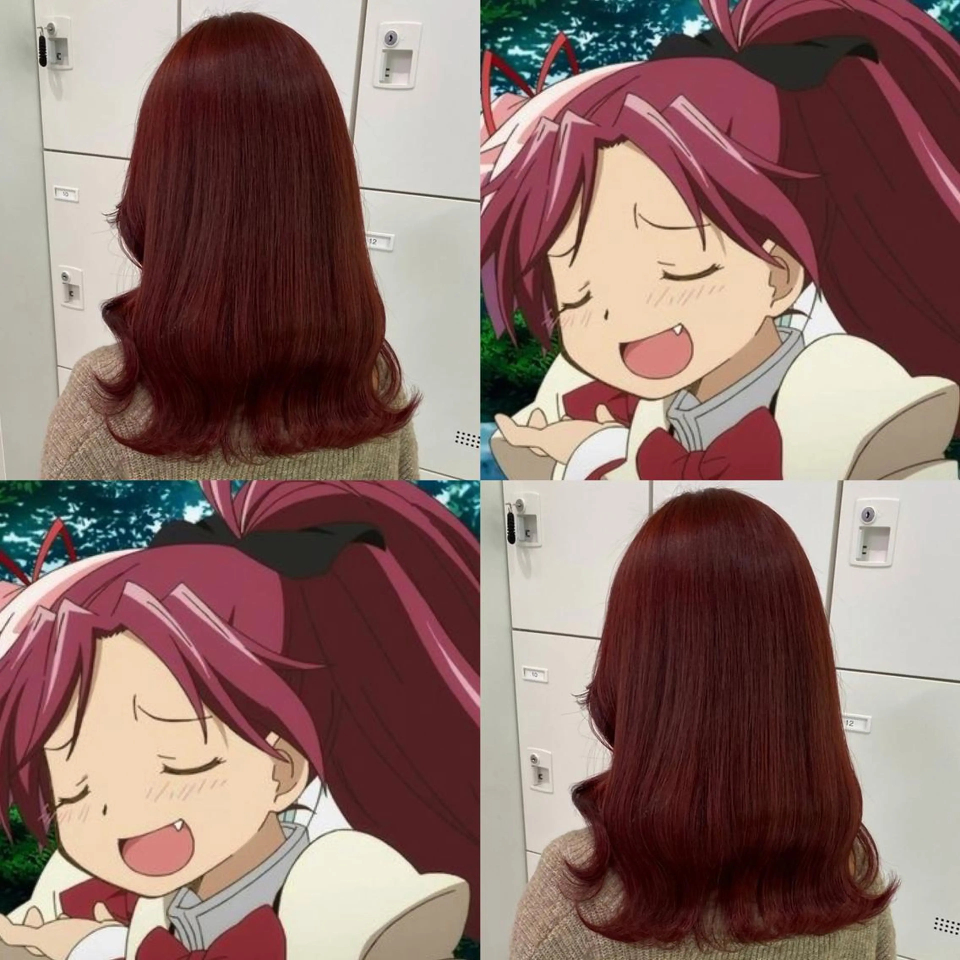 ロング カラー 𝘳𝘺𝘰𝘬𝘢 髪質改善／ブリーチのヘアスタイル