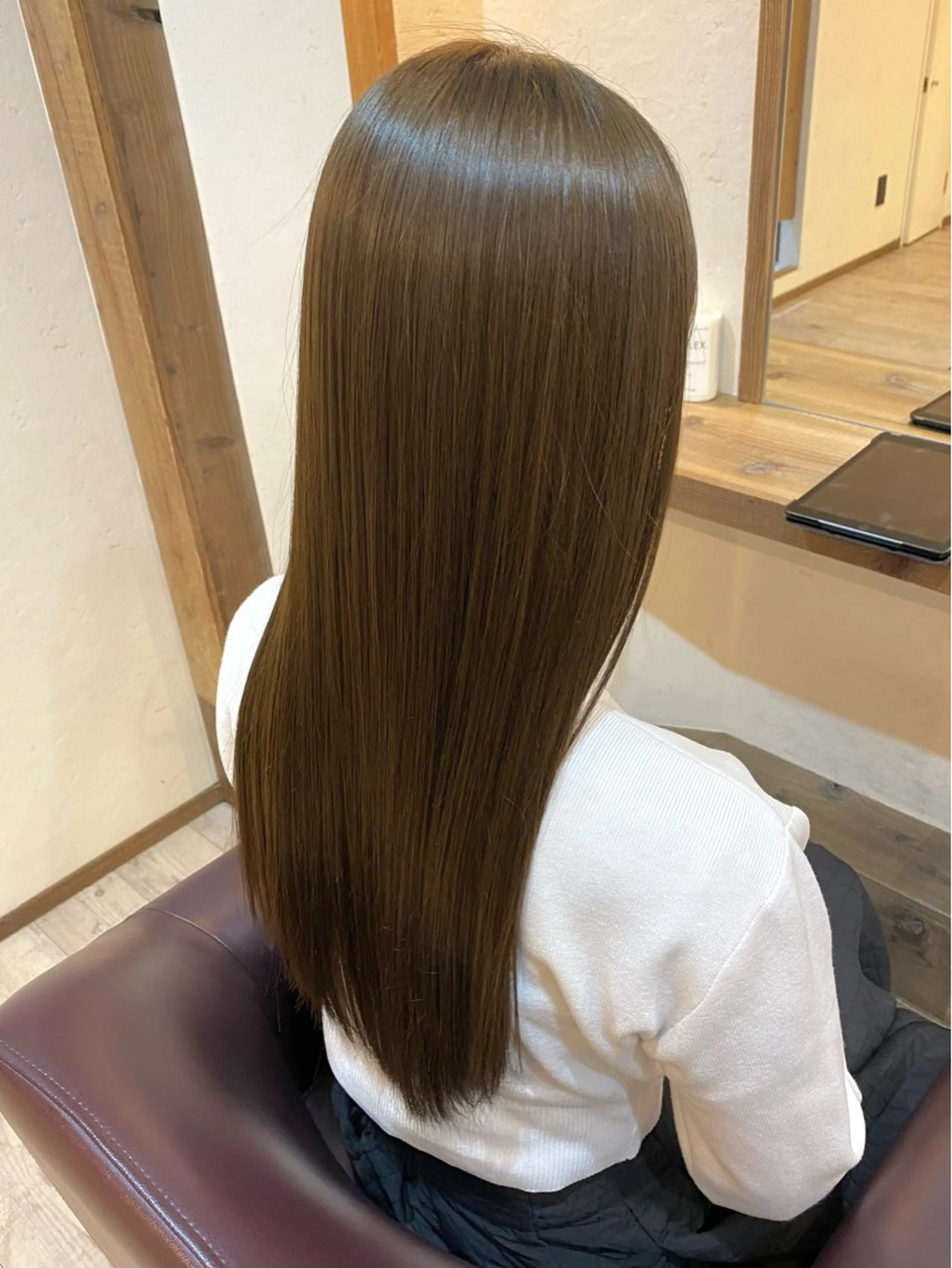 ミディアム カラー ヘアカラー トリートメント 🍑 モモカ🍑のヘアスタイル