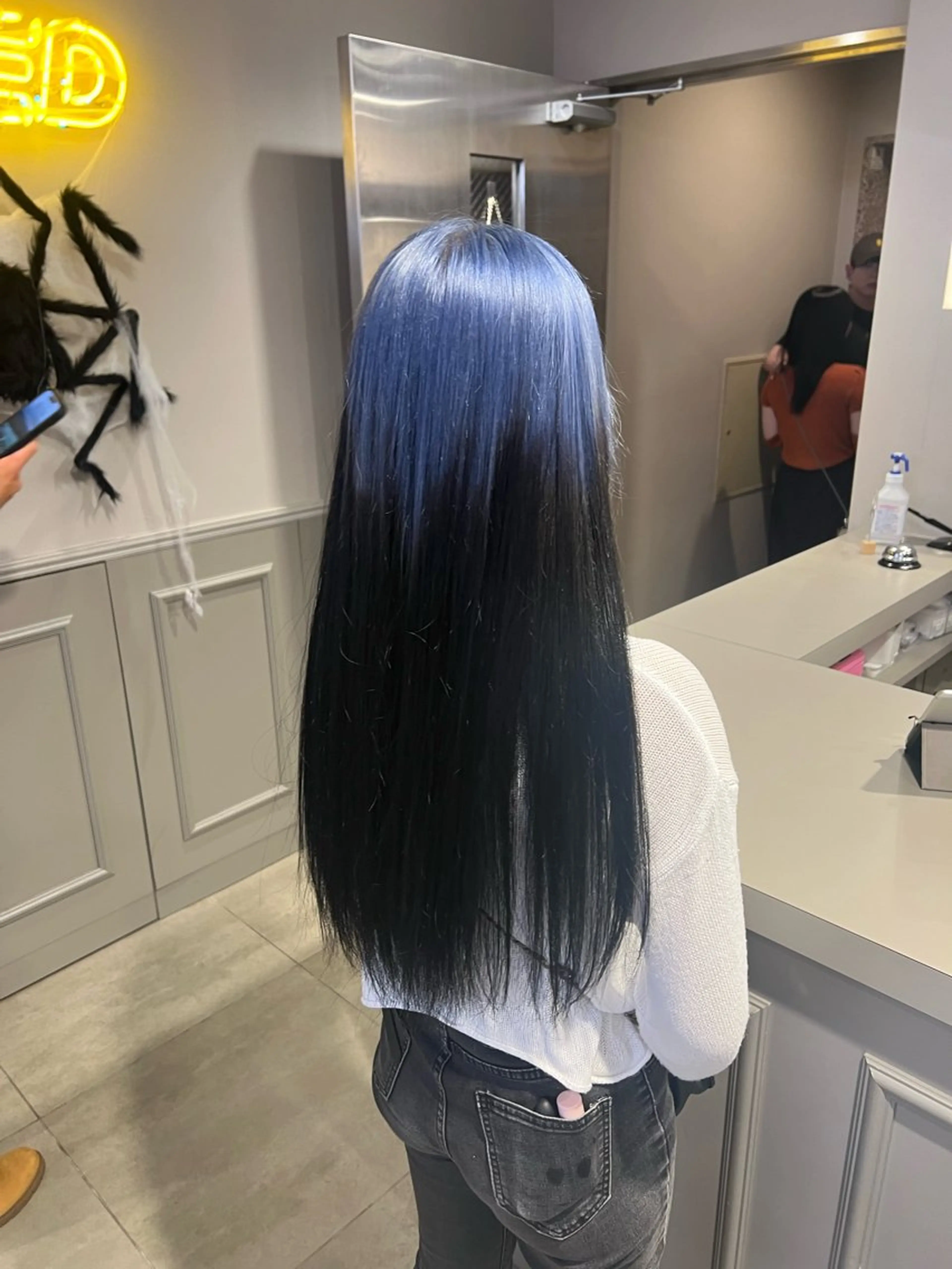 ロング カラー カット ヘアカラー 韓国レイヤーカット /REIのヘアスタイル