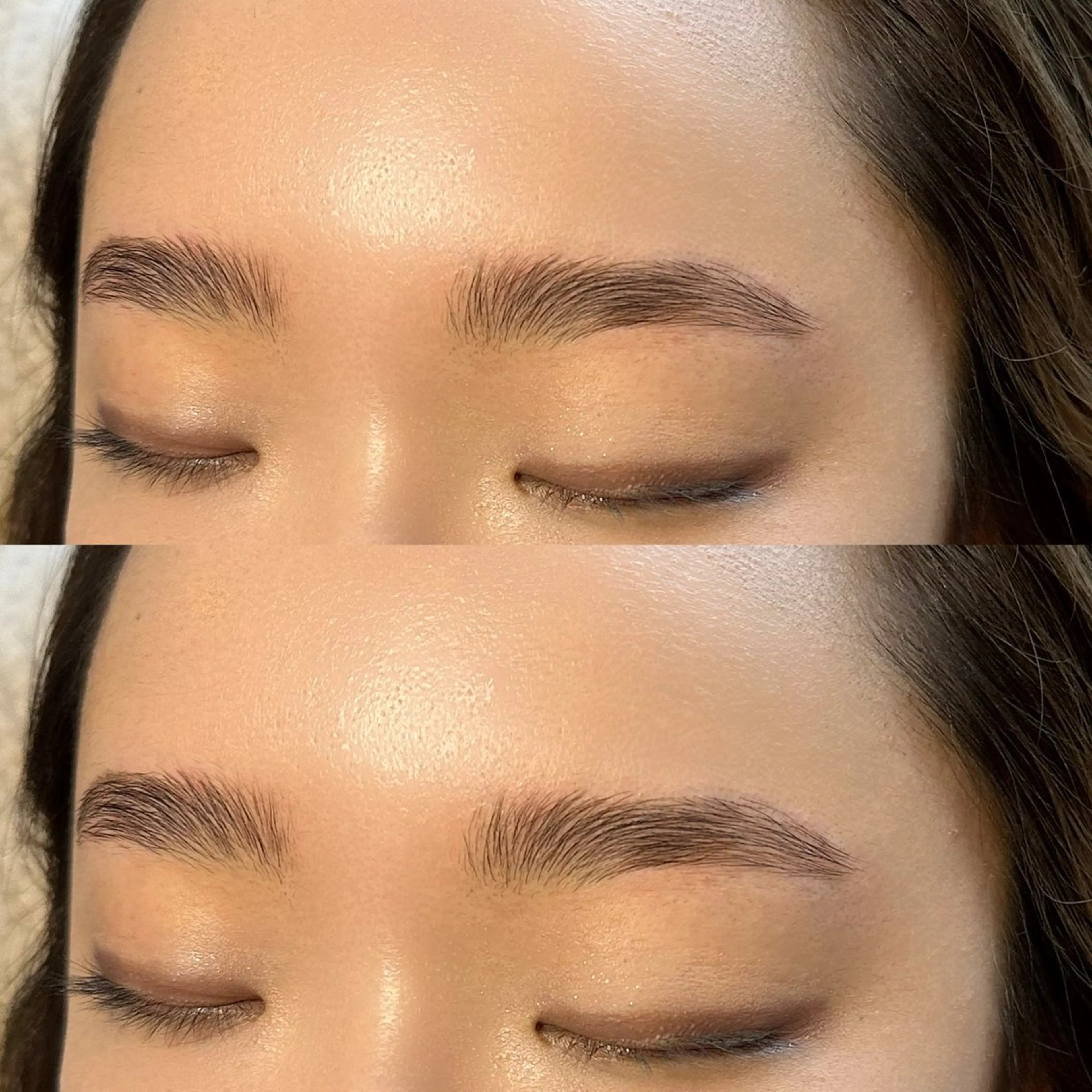 アイブロウスタイリング(wax&メイク込)+ブロウリフトの写真