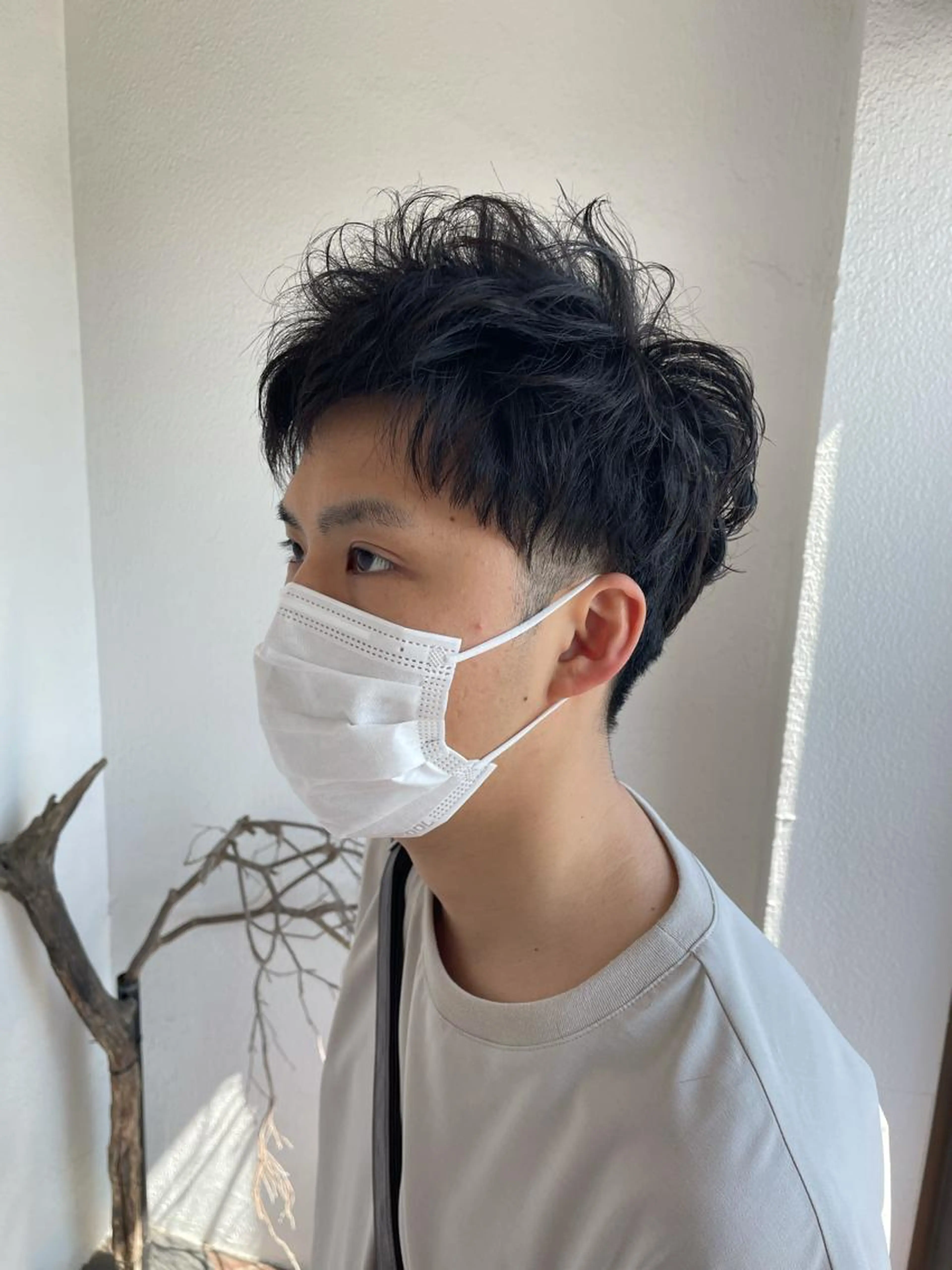 【メンズ初回限定】スッキリフルコース！50%off✨3850円でカット+炭酸+眉カットの写真