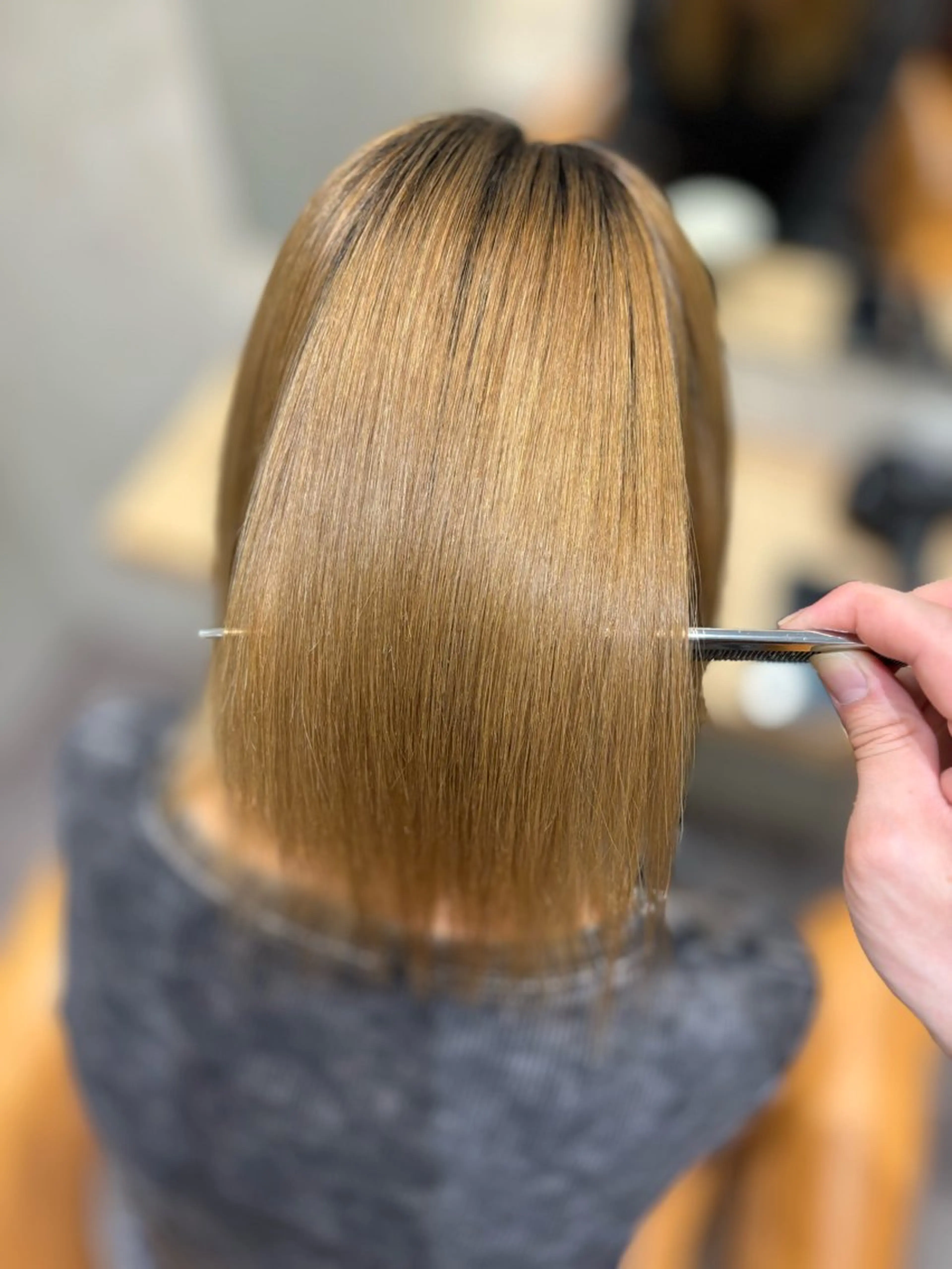 【今だけ！】ブリーチ縮毛矯正＋カット＋トリートメントの写真