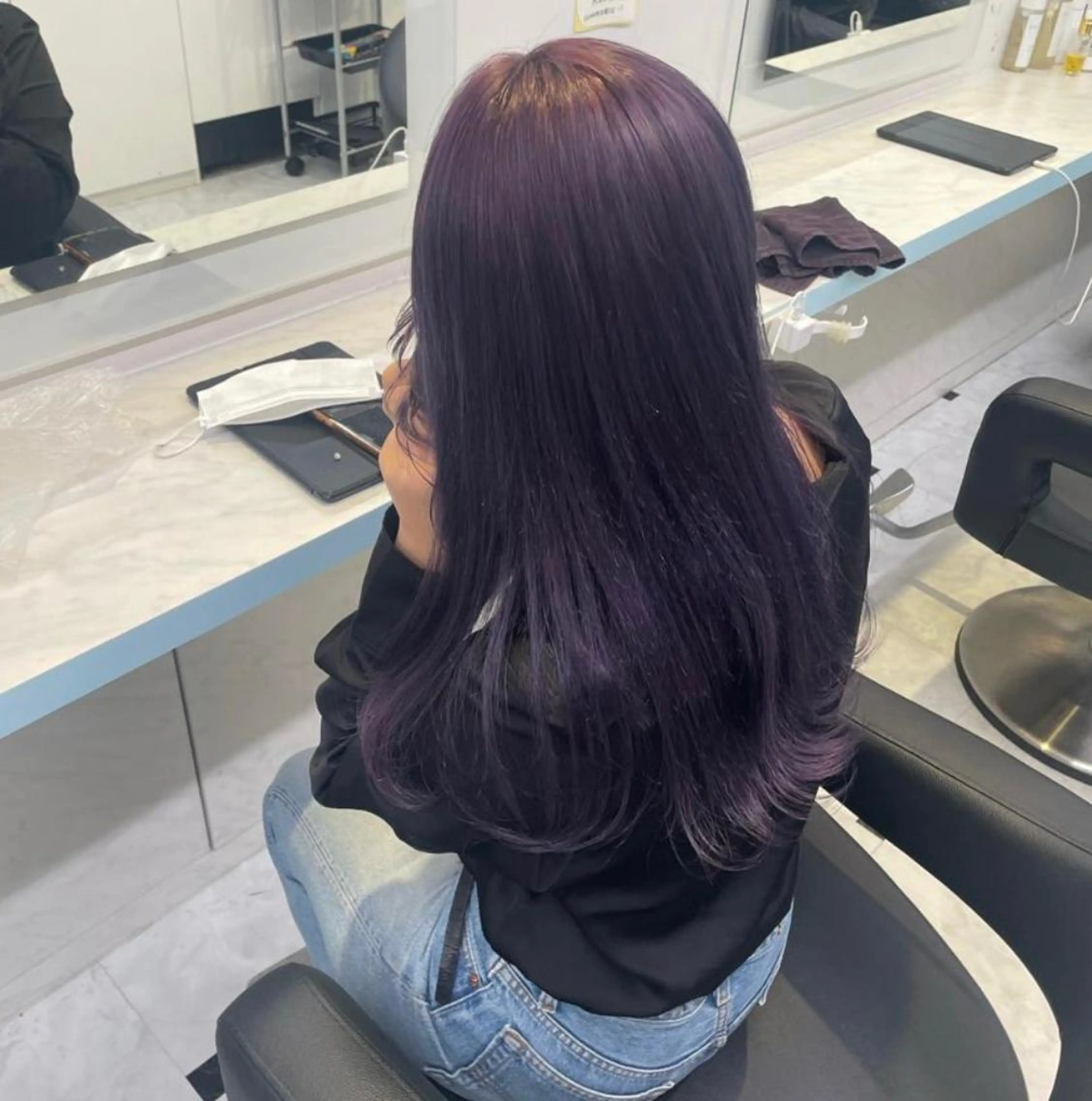 ミディアム カット ヘアカラー トリートメント サロウィン新宿三丁目East所属・💕冬モテ×上品色気 モテヘア💕山田航介のヘアスタイル