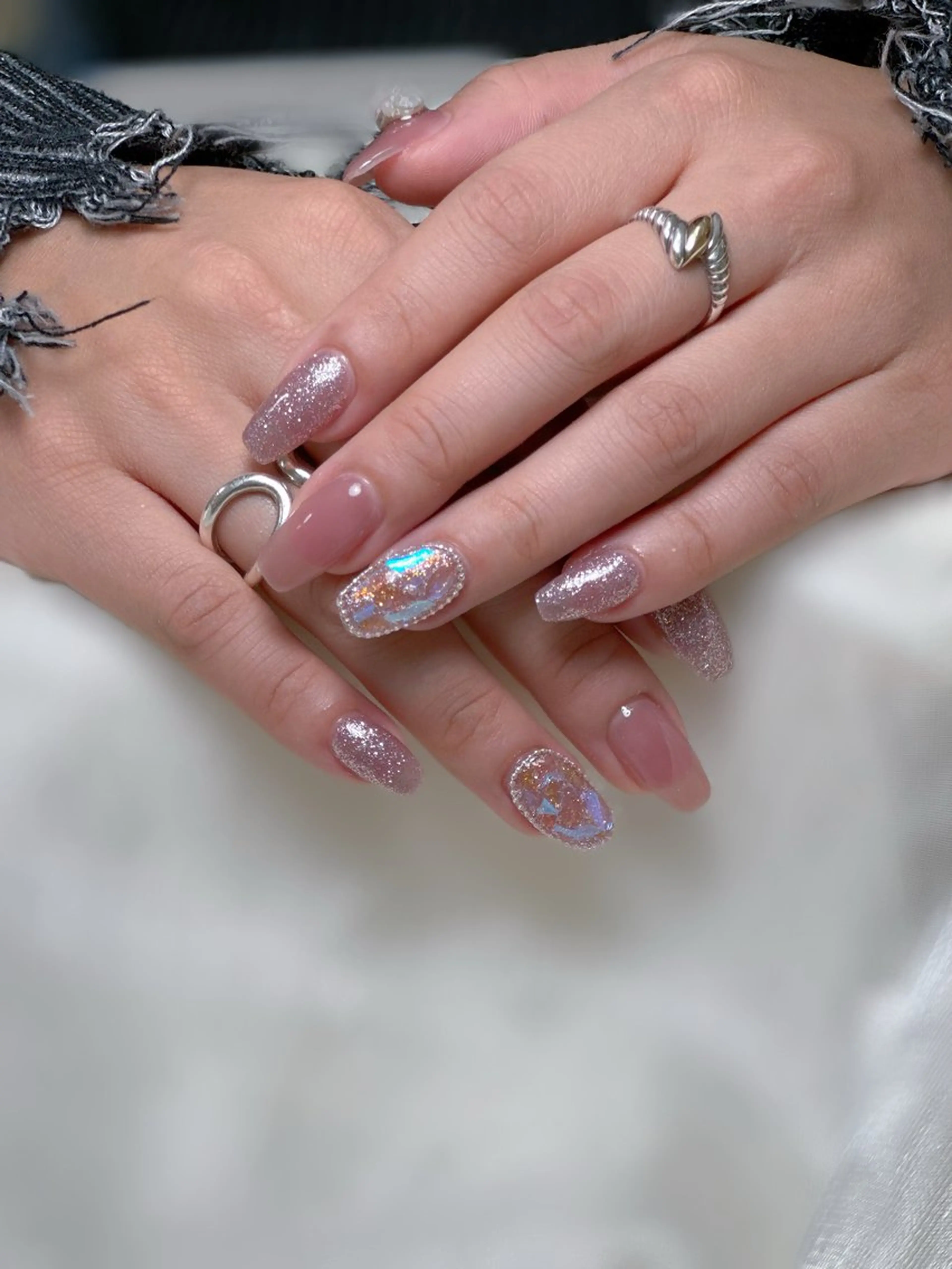 ネイル ハンドネイル Maggie nailクロのネイルデザイン