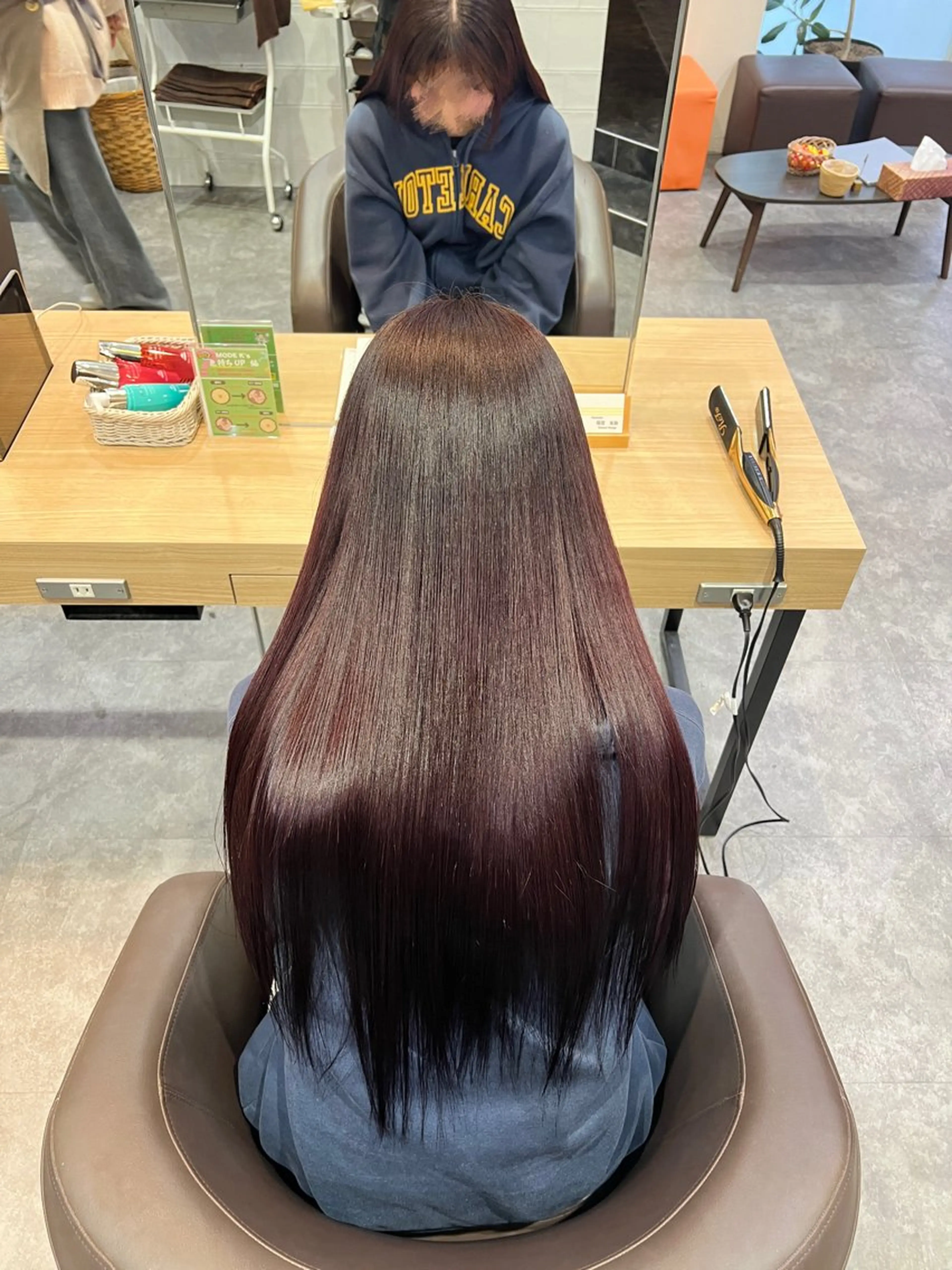 カラー レッドカラー ヘアカラー 🌷ヘッドスパ/髪質 改善kurumi🌷のエステ・リラクイメージ