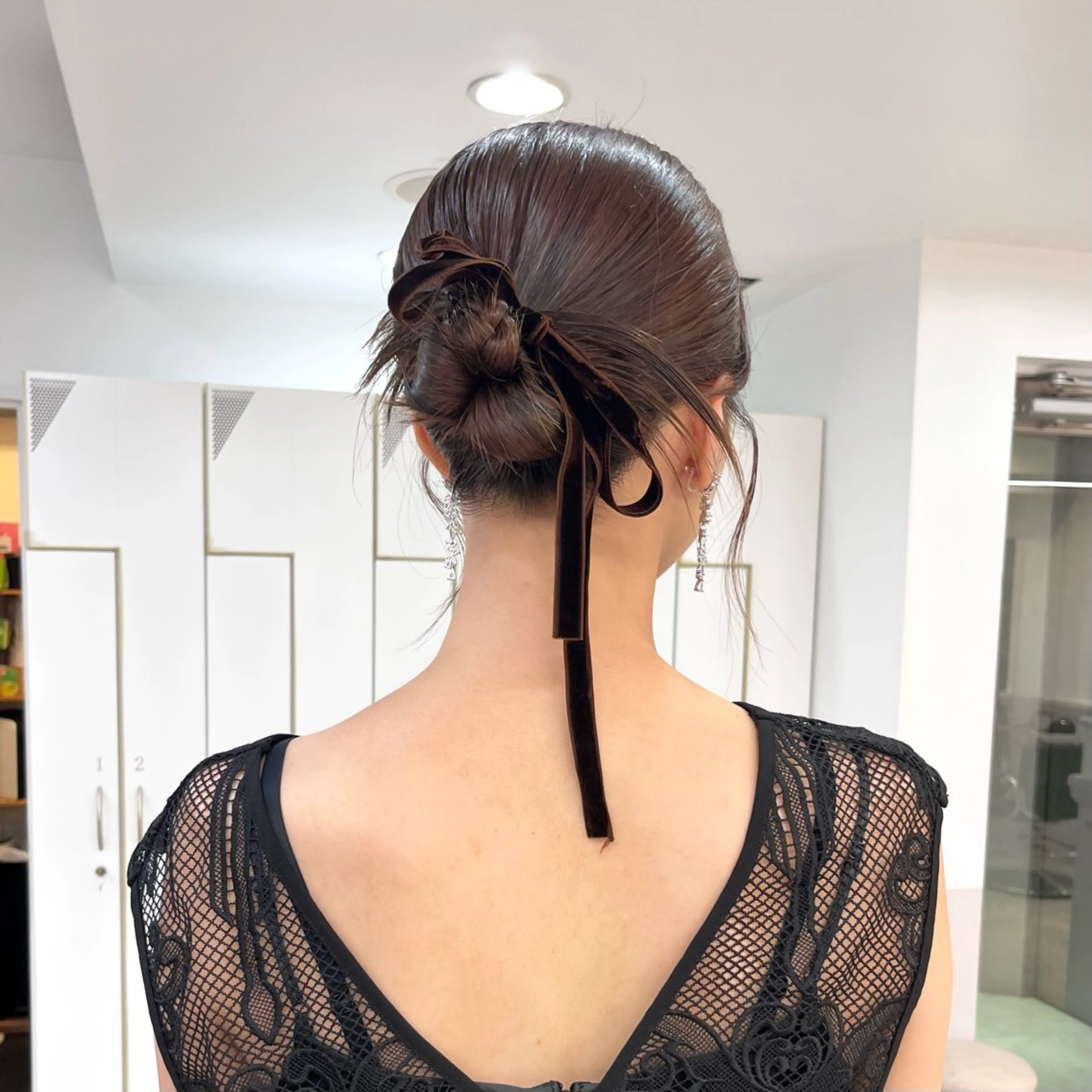 カラー ヘアアレンジ ヘアカラー ヘアセット マミ☁️ヘアセット /お呼ばれヘア/銀座のヘアスタイル