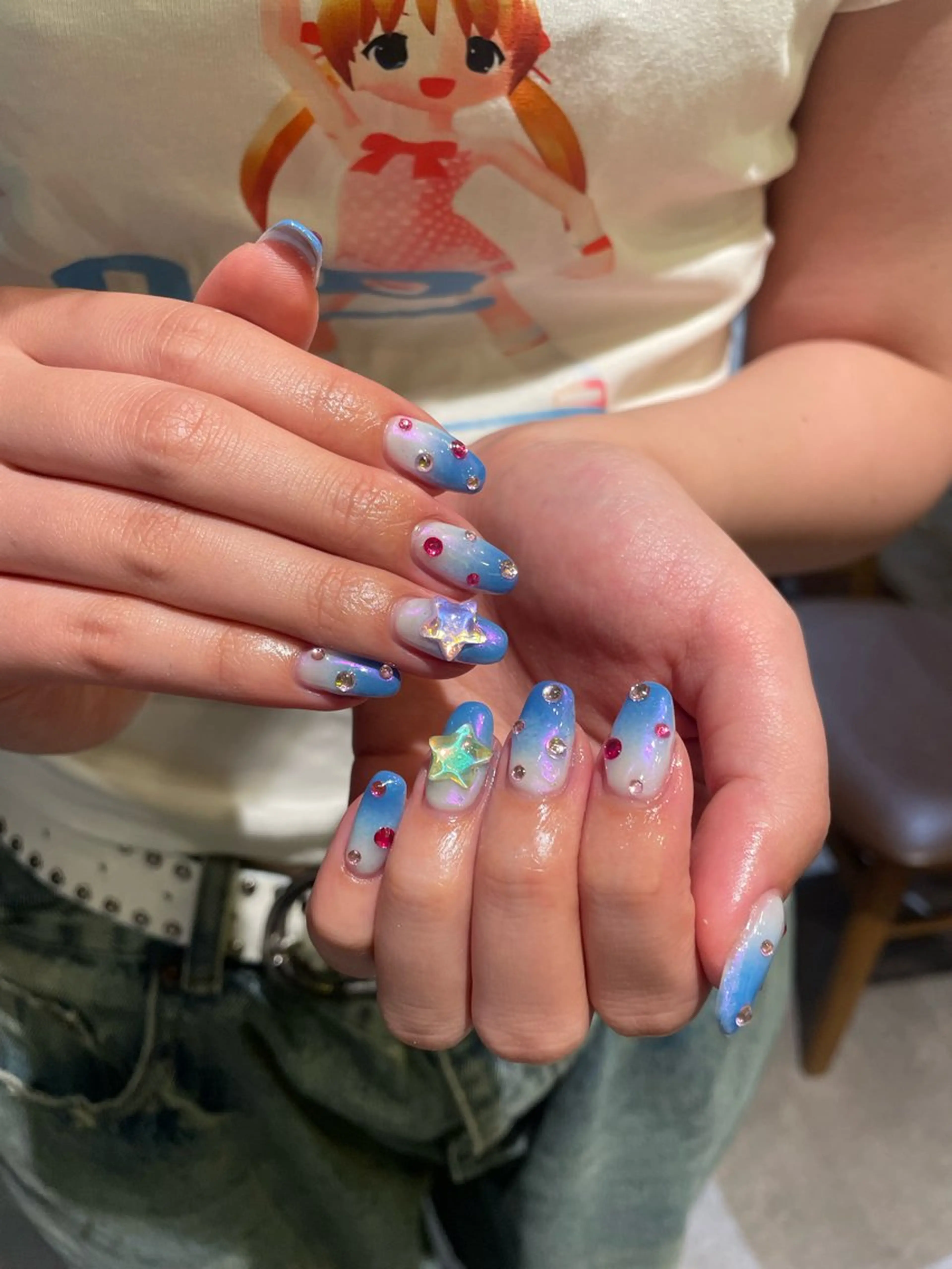 ネイル ハンドネイル Miyu♪。.:＊ ☆eye☆nailのマツエク・マツパデザイン